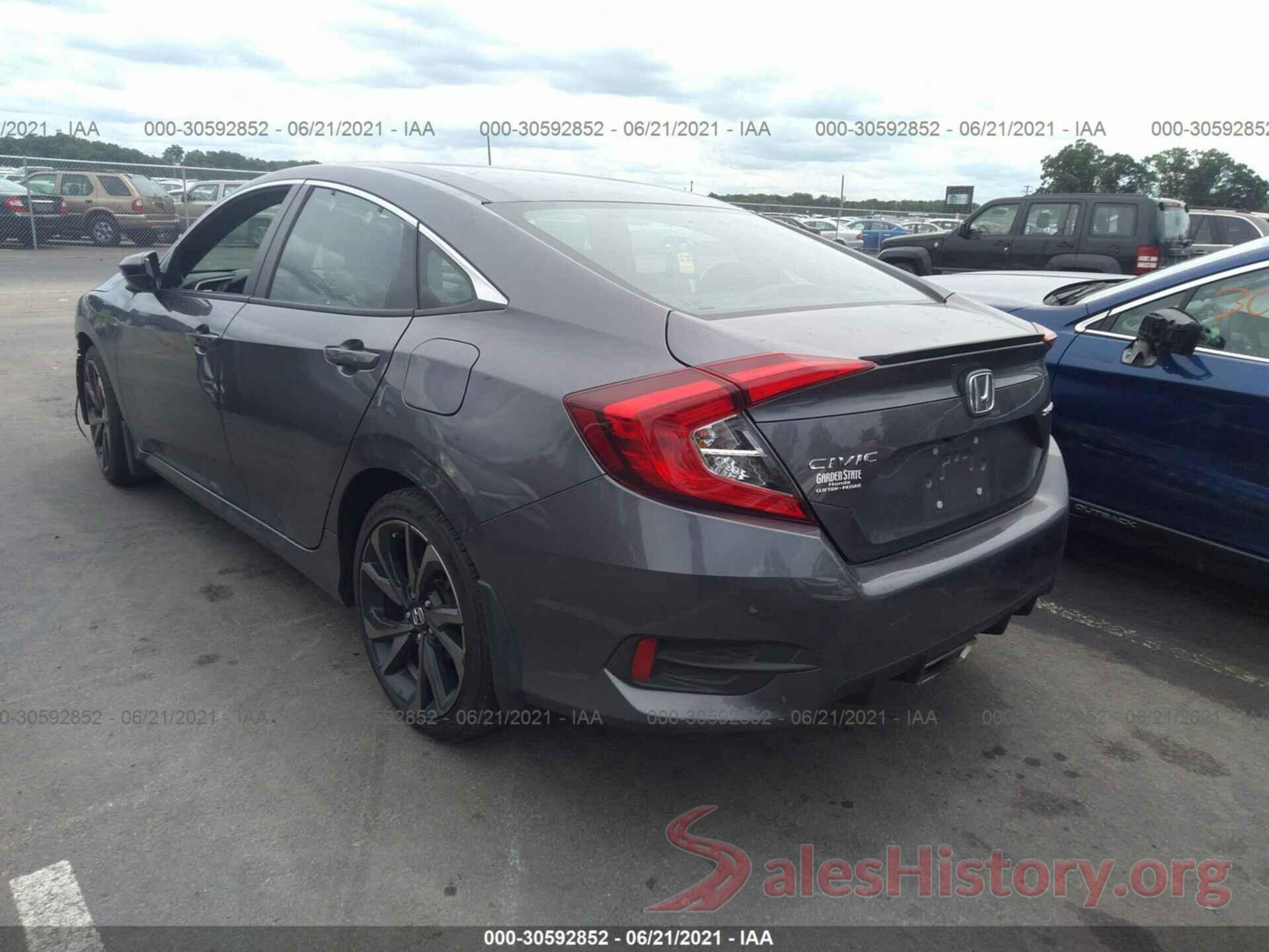 2HGFC2F80LH544865 2020 HONDA CIVIC SEDAN