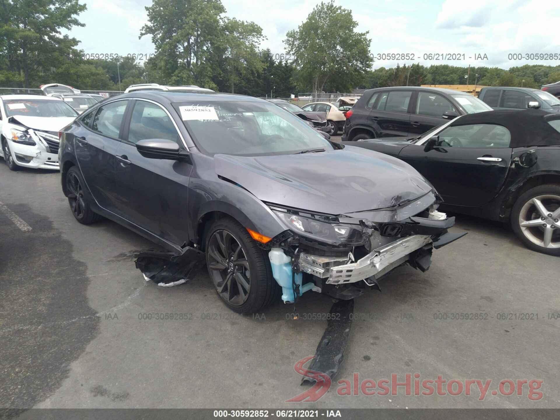 2HGFC2F80LH544865 2020 HONDA CIVIC SEDAN