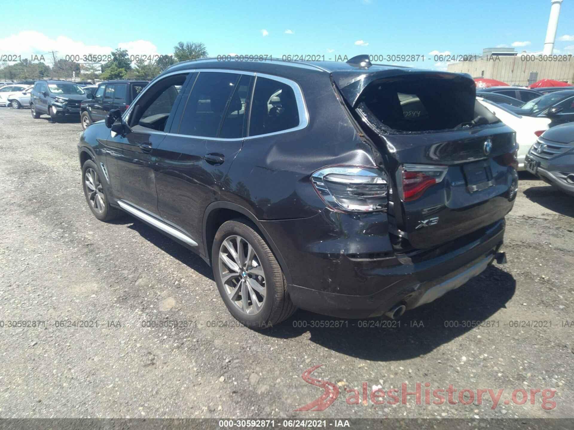 5UXTR9C50KLP90107 2019 BMW X3