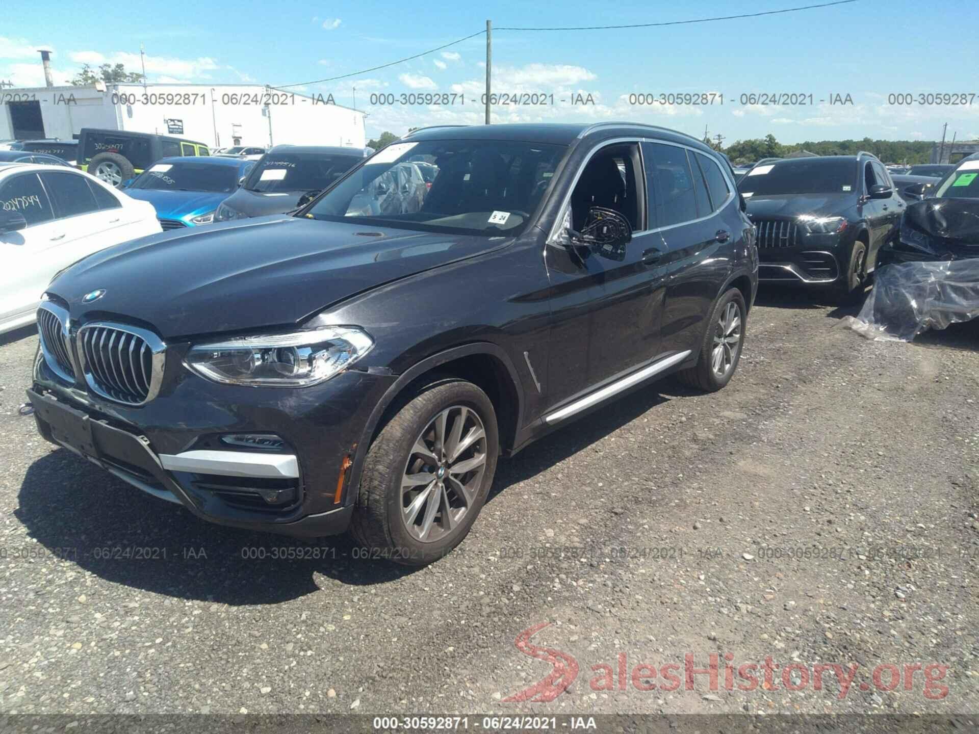 5UXTR9C50KLP90107 2019 BMW X3