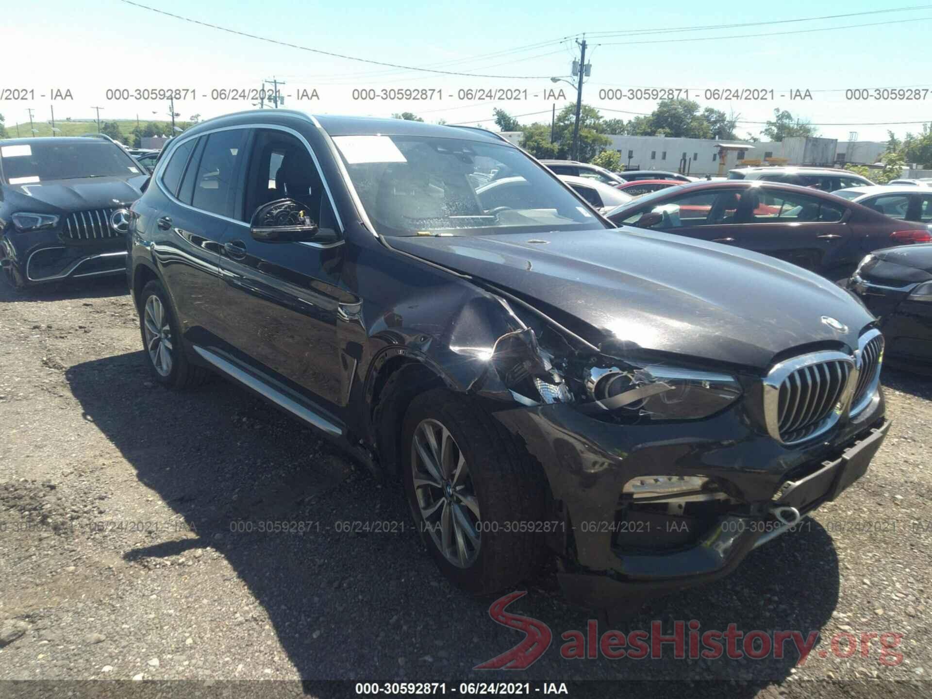 5UXTR9C50KLP90107 2019 BMW X3