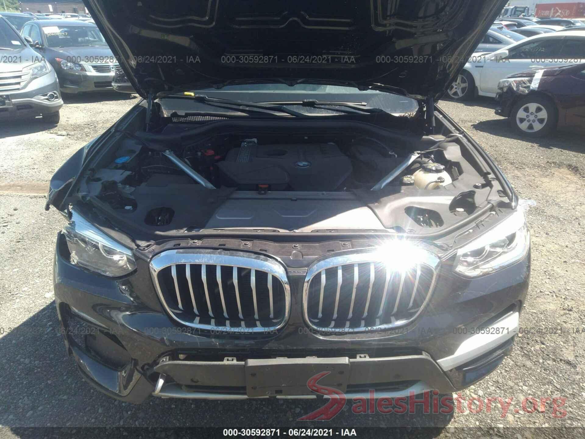 5UXTR9C50KLP90107 2019 BMW X3