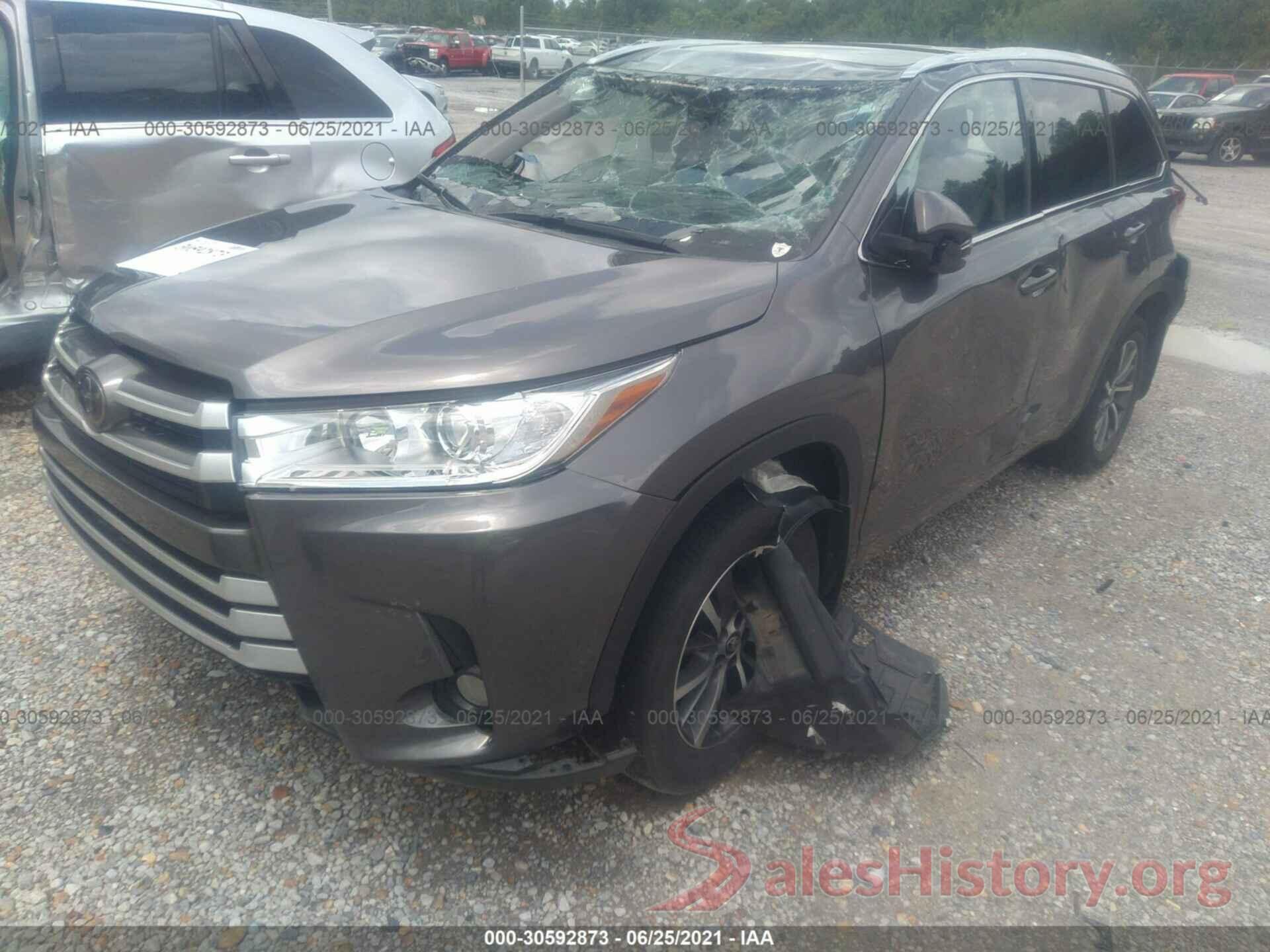 5TDKZRFH6HS525881 2017 TOYOTA HIGHLANDER