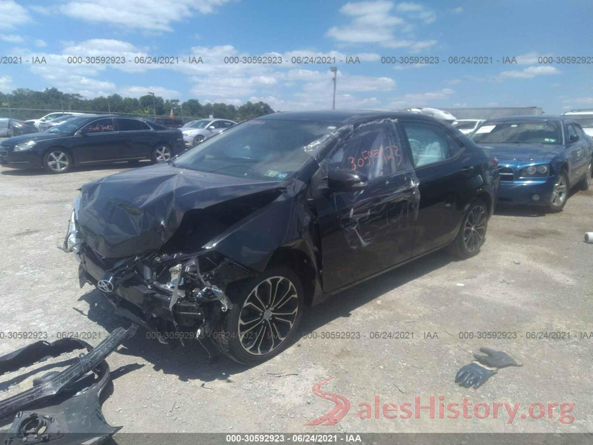 2T1BURHE8GC677041 2016 TOYOTA COROLLA