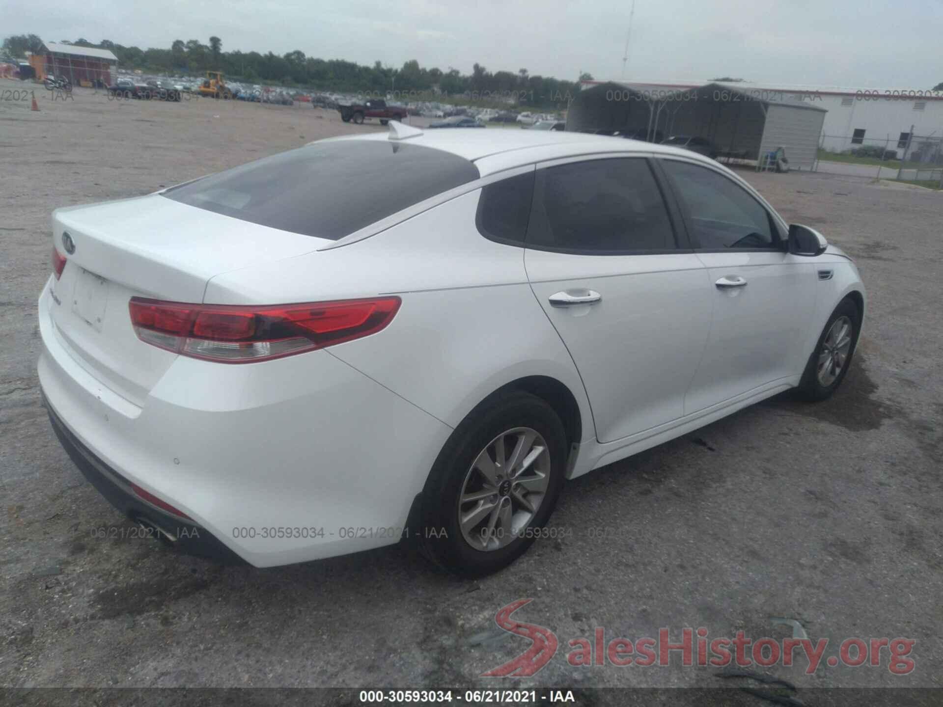 5XXGT4L36GG052518 2016 KIA OPTIMA