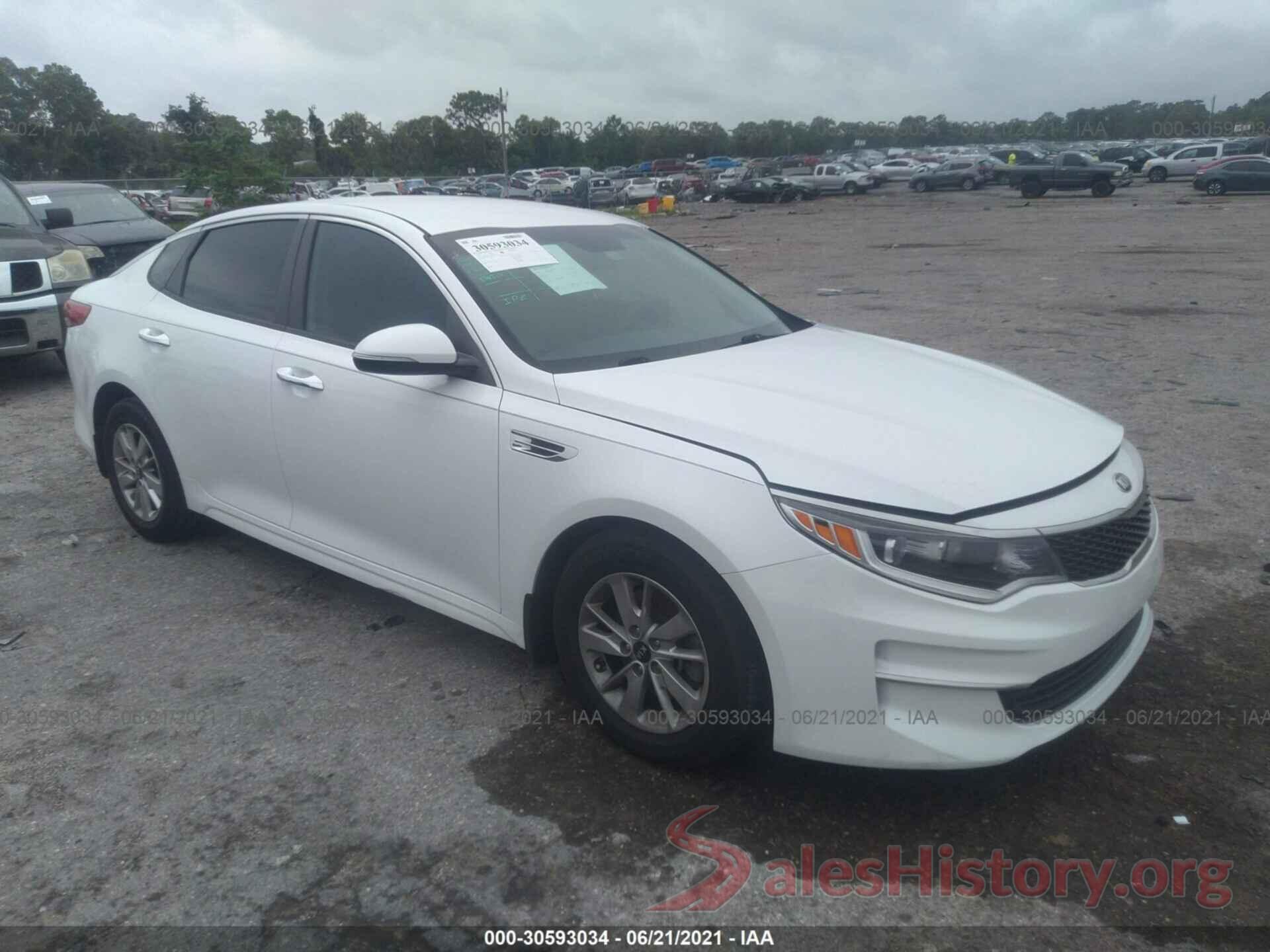 5XXGT4L36GG052518 2016 KIA OPTIMA