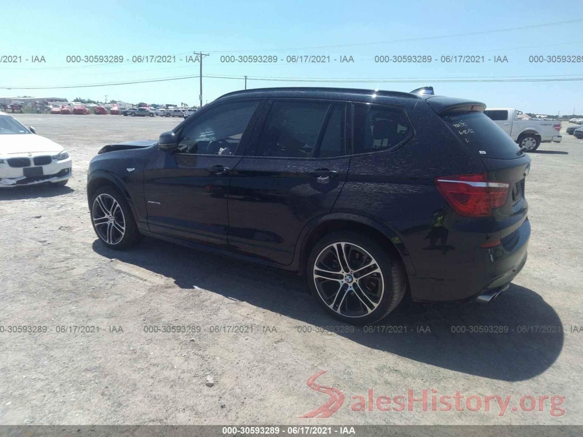 5UXWX9C30H0T18520 2017 BMW X3