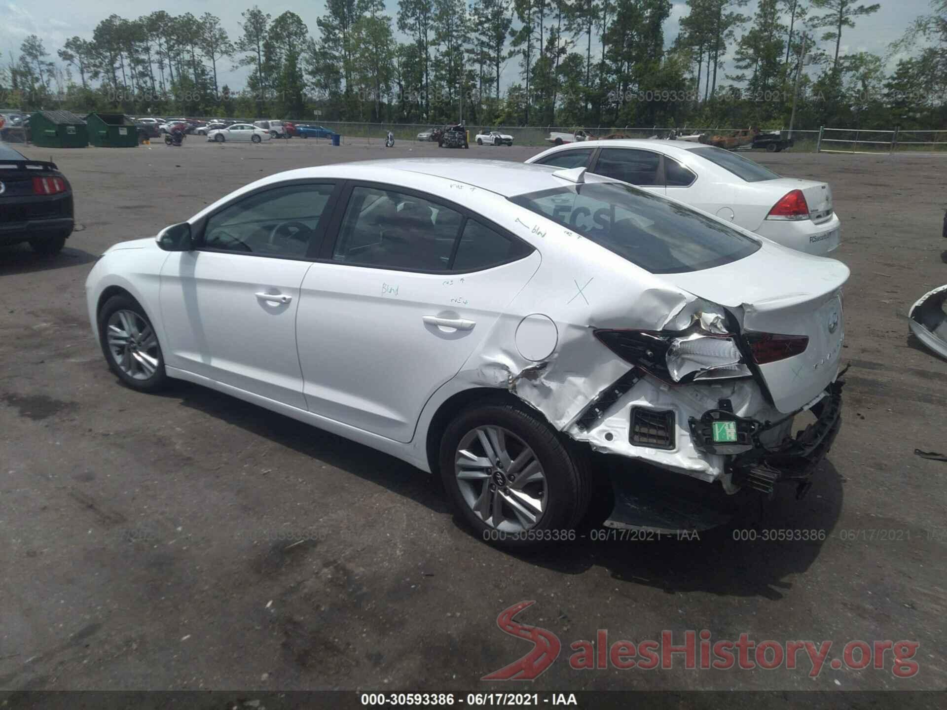 5NPD84LF3LH575007 2020 HYUNDAI ELANTRA