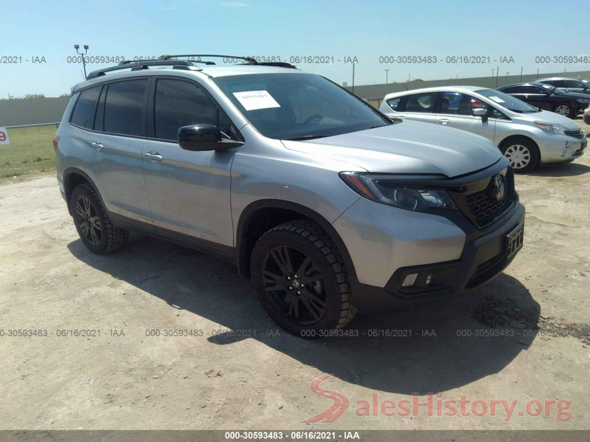 5FNYF8H27KB022801 2019 HONDA PASSPORT