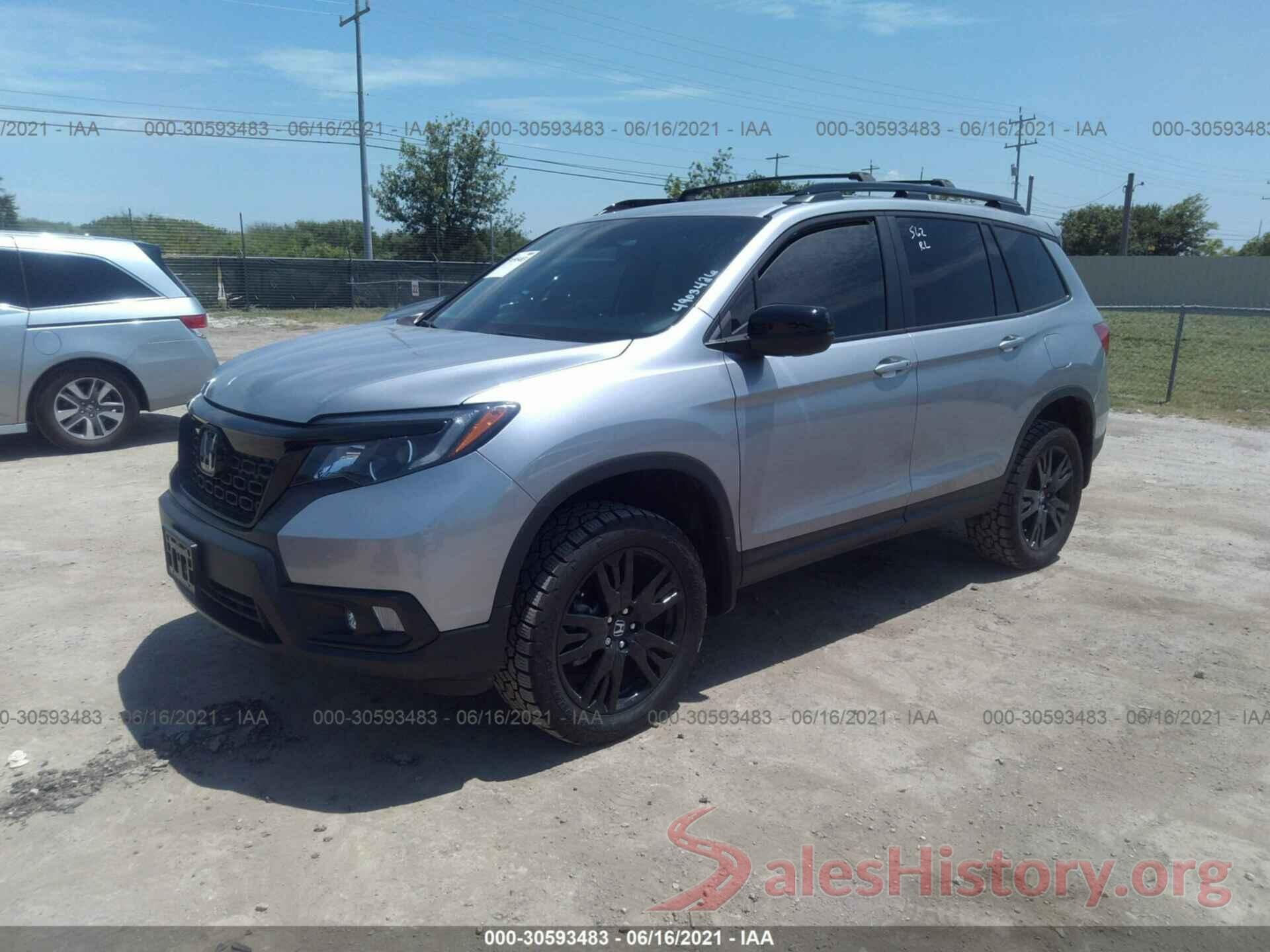 5FNYF8H27KB022801 2019 HONDA PASSPORT