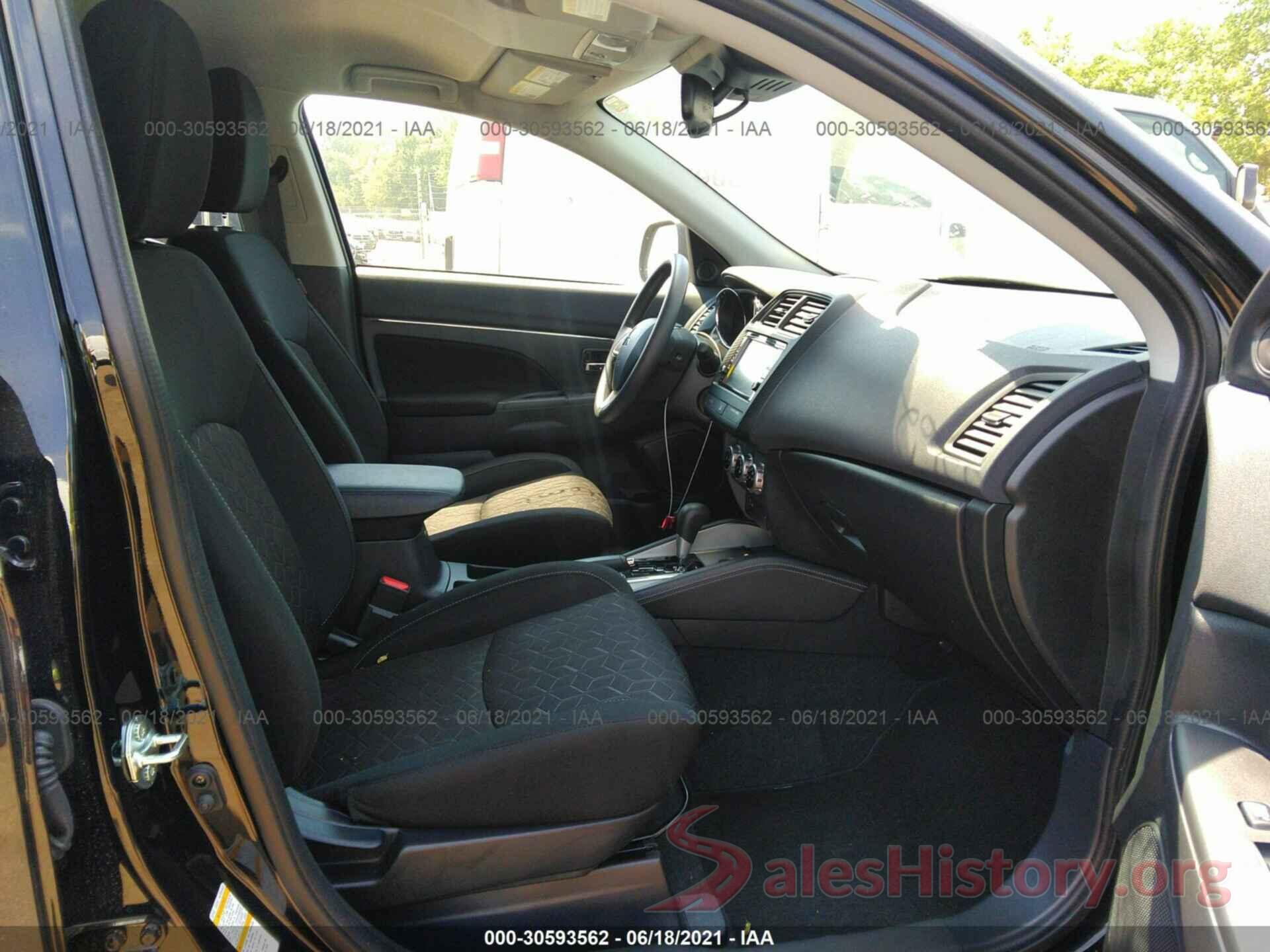 JA4ARUAU7MU016899 2021 MITSUBISHI OUTLANDER SPORT