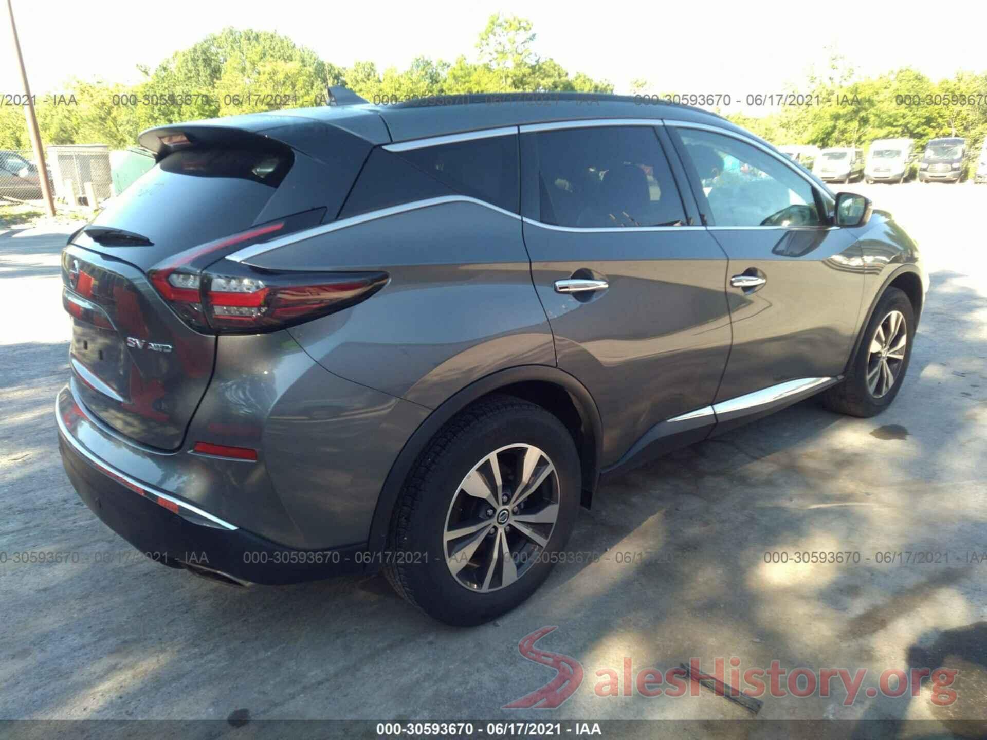 5N1AZ2BS2LN105064 2020 NISSAN MURANO