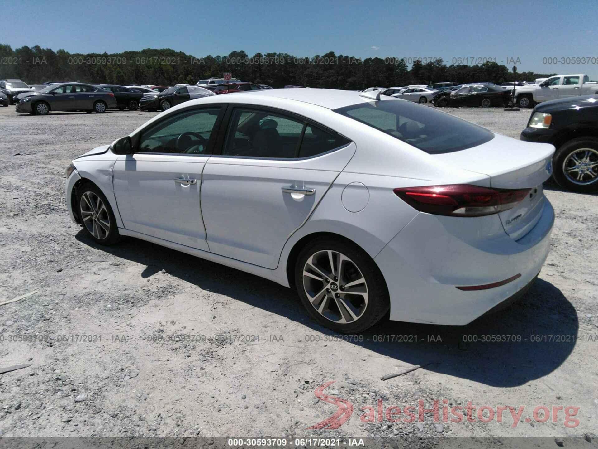 5NPD84LFXHH107461 2017 HYUNDAI ELANTRA