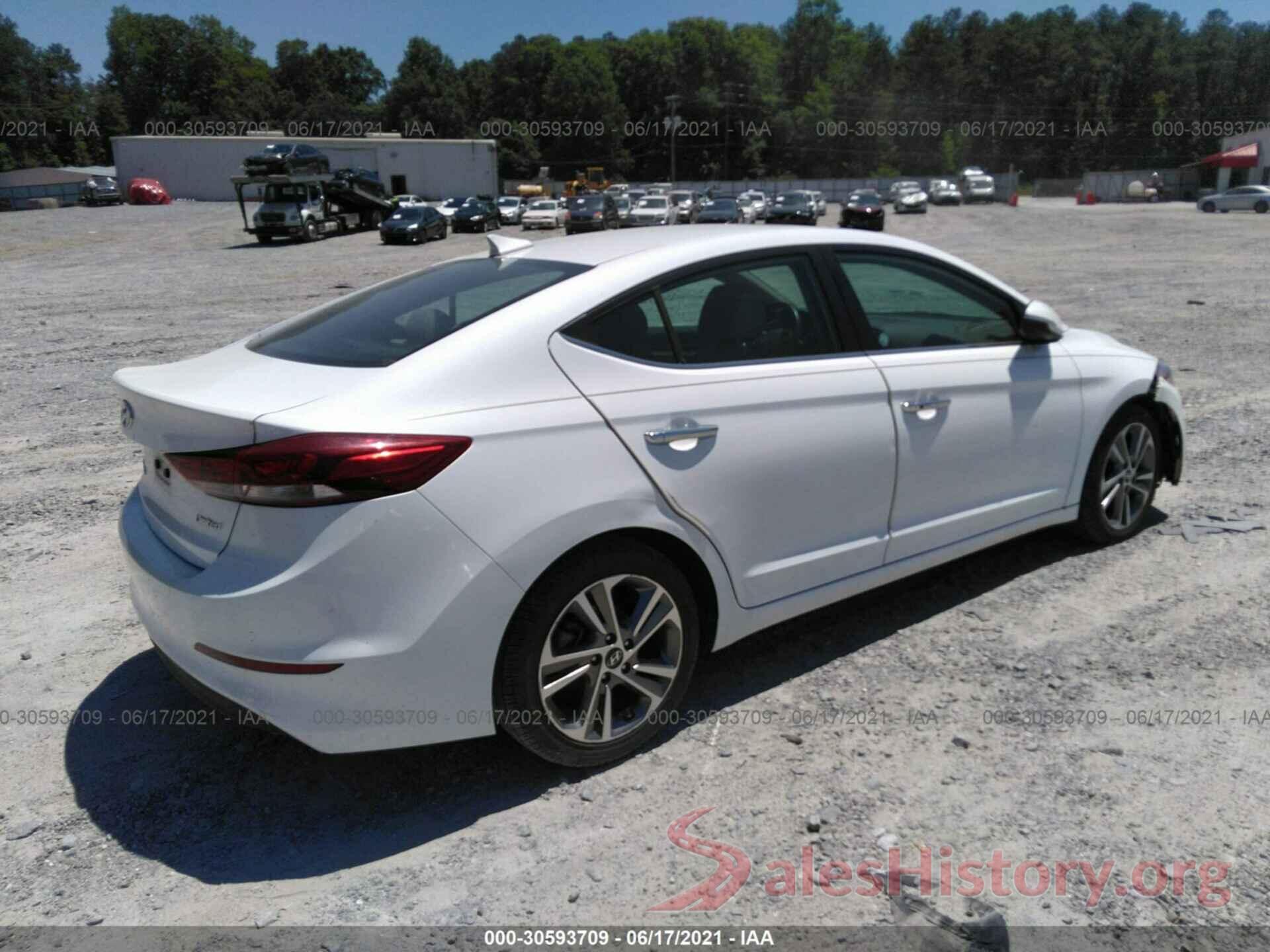 5NPD84LFXHH107461 2017 HYUNDAI ELANTRA