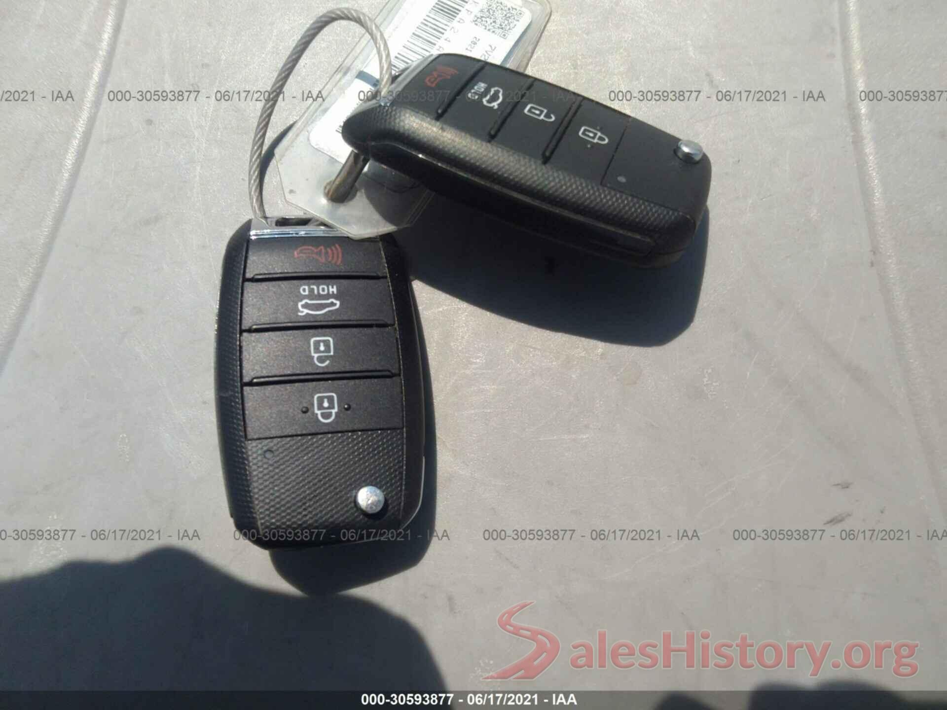 3KPA24AD6ME367411 2021 KIA RIO