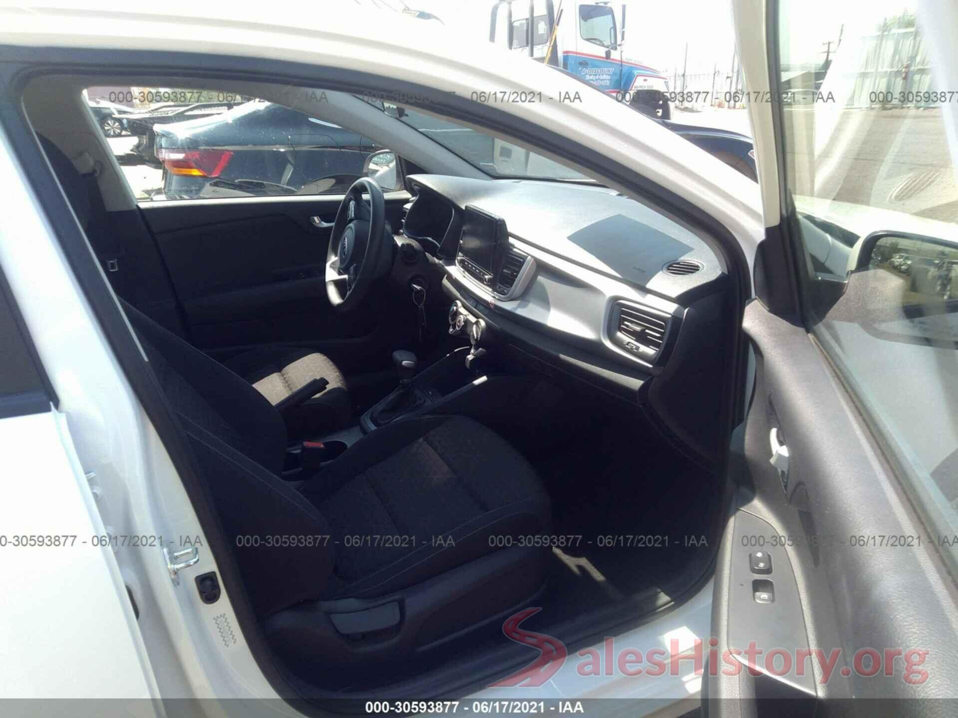 3KPA24AD6ME367411 2021 KIA RIO