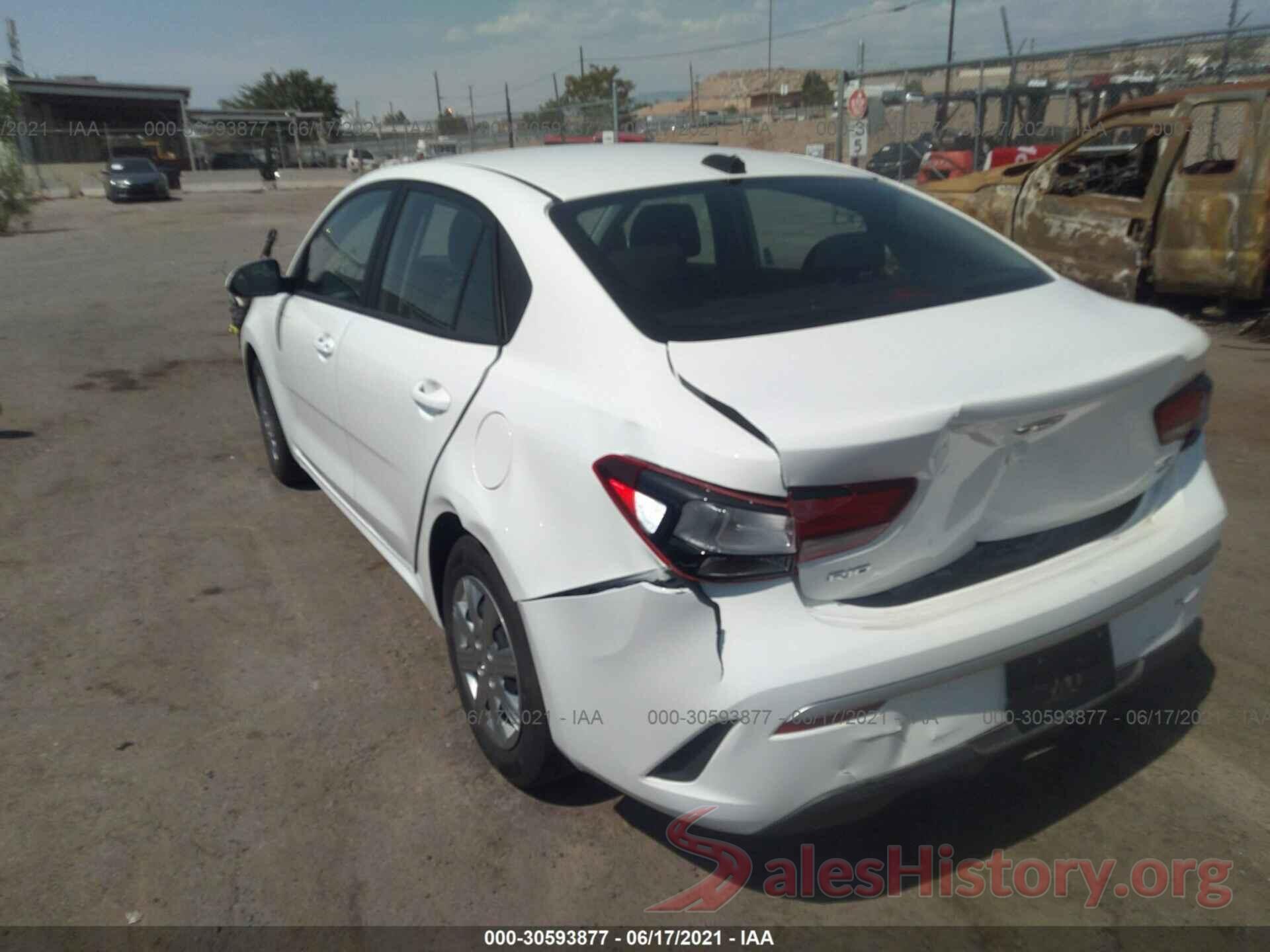 3KPA24AD6ME367411 2021 KIA RIO