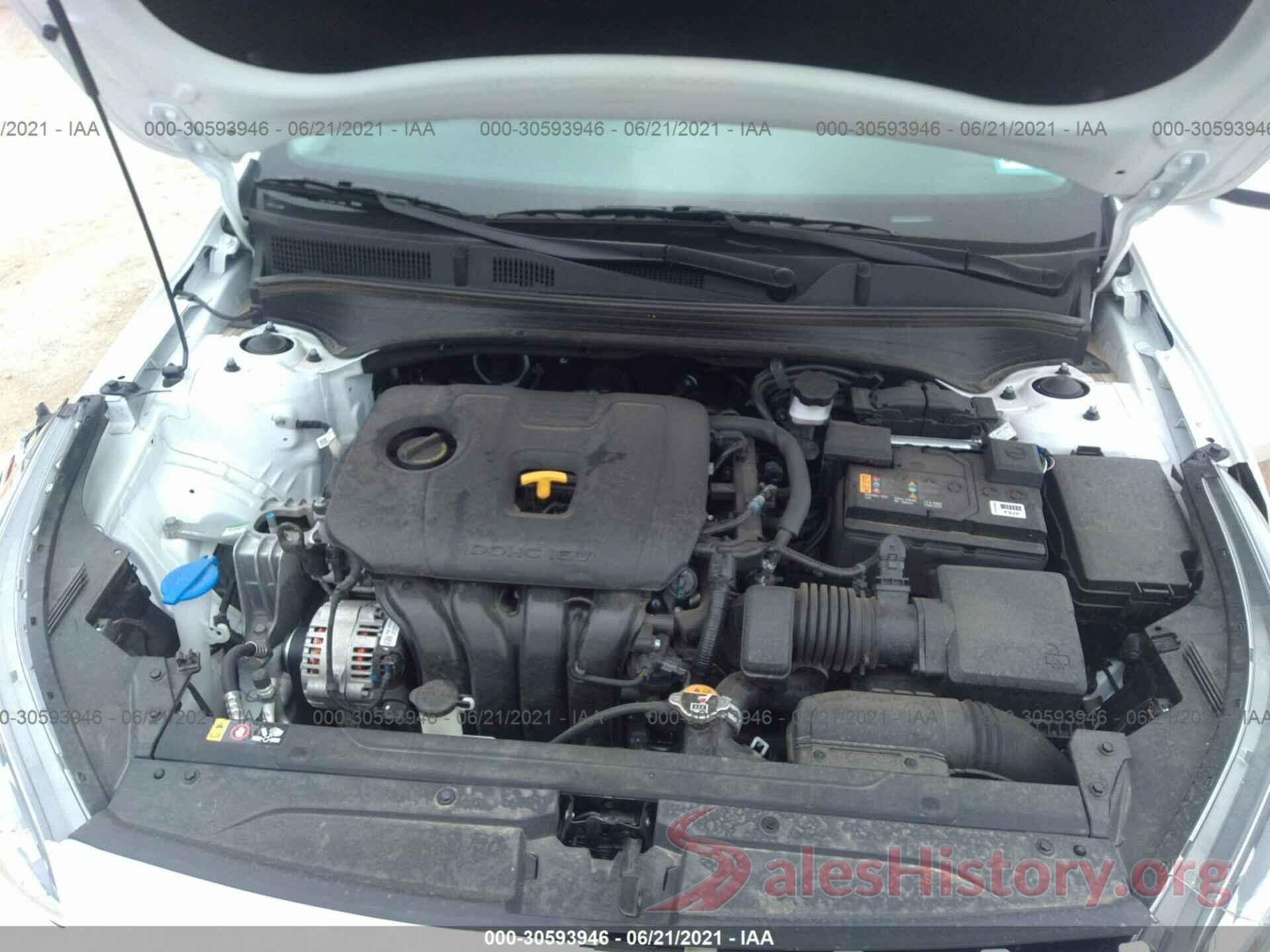 3KPF24AD5ME309263 2021 KIA FORTE