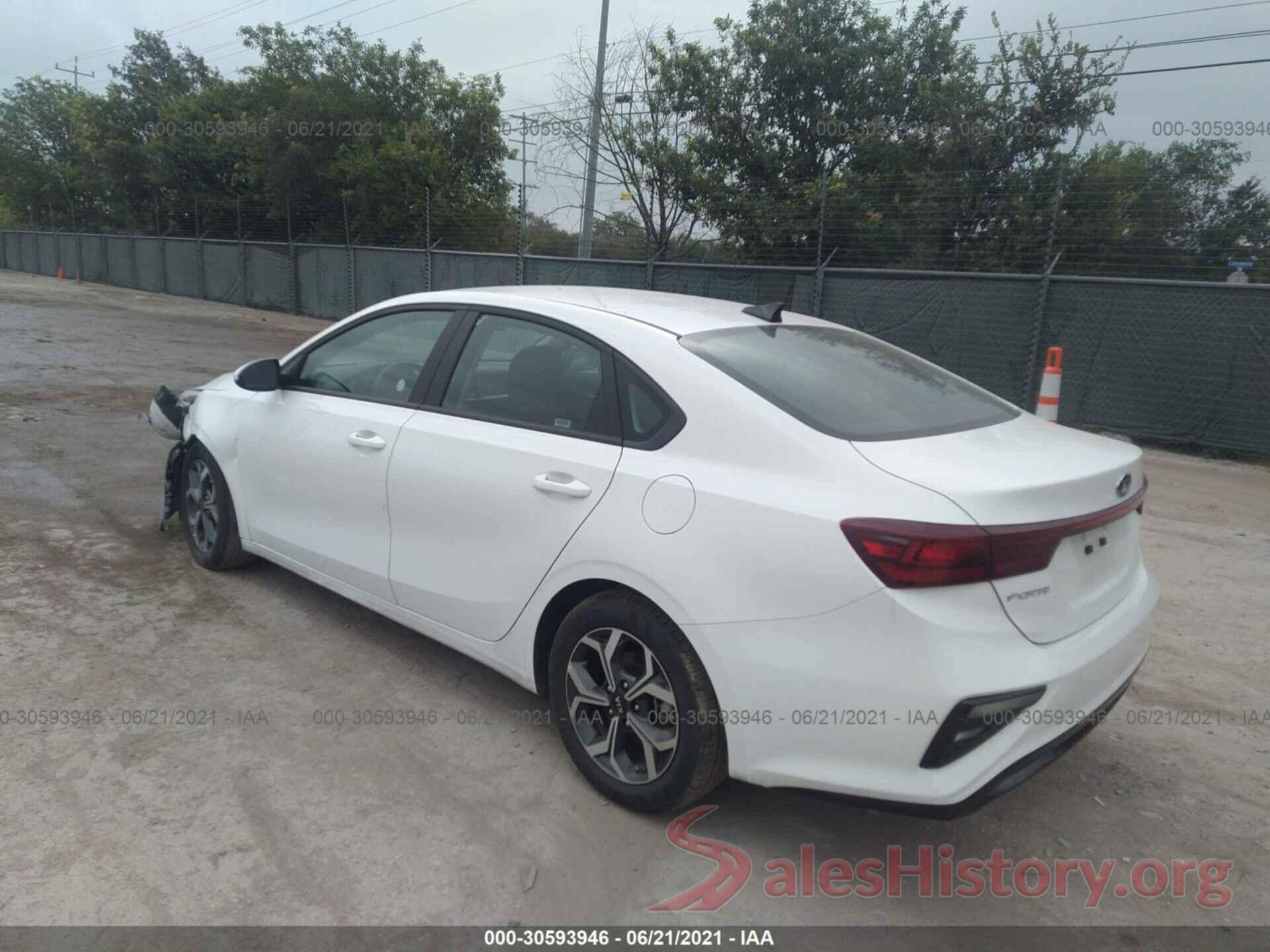 3KPF24AD5ME309263 2021 KIA FORTE