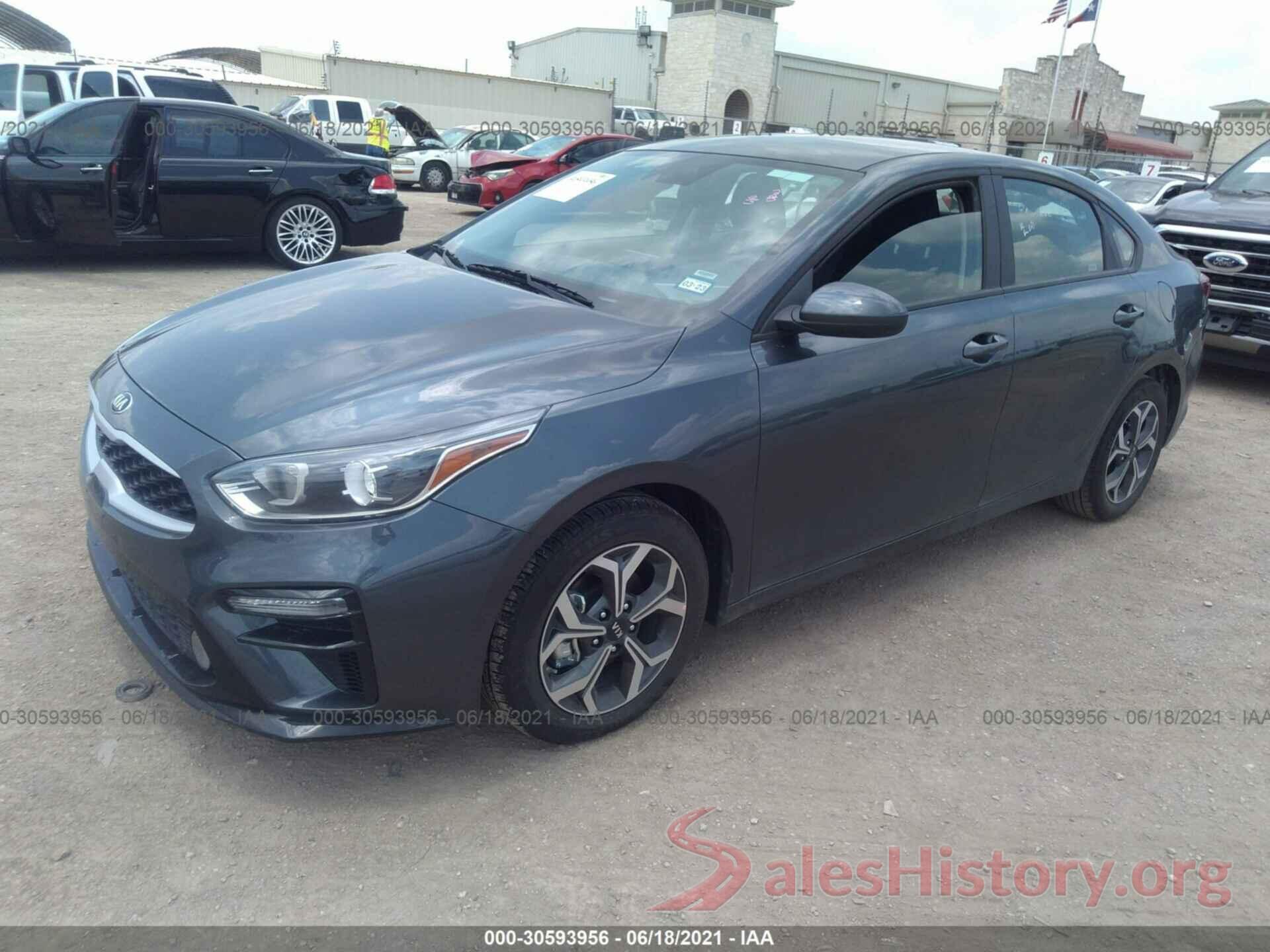 3KPF24ADXME337866 2021 KIA FORTE