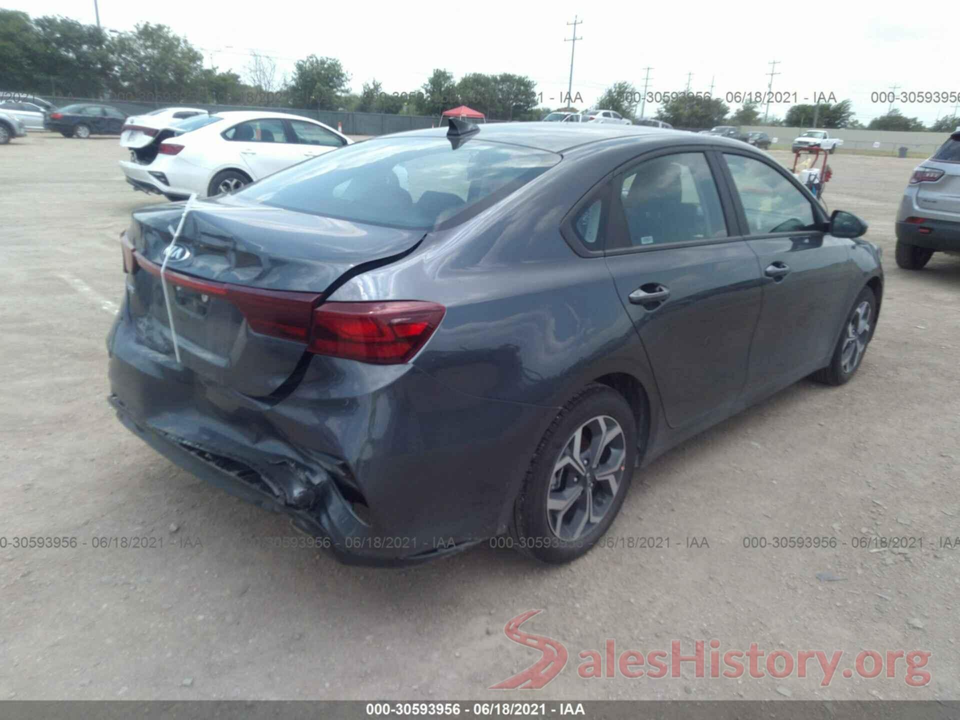 3KPF24ADXME337866 2021 KIA FORTE