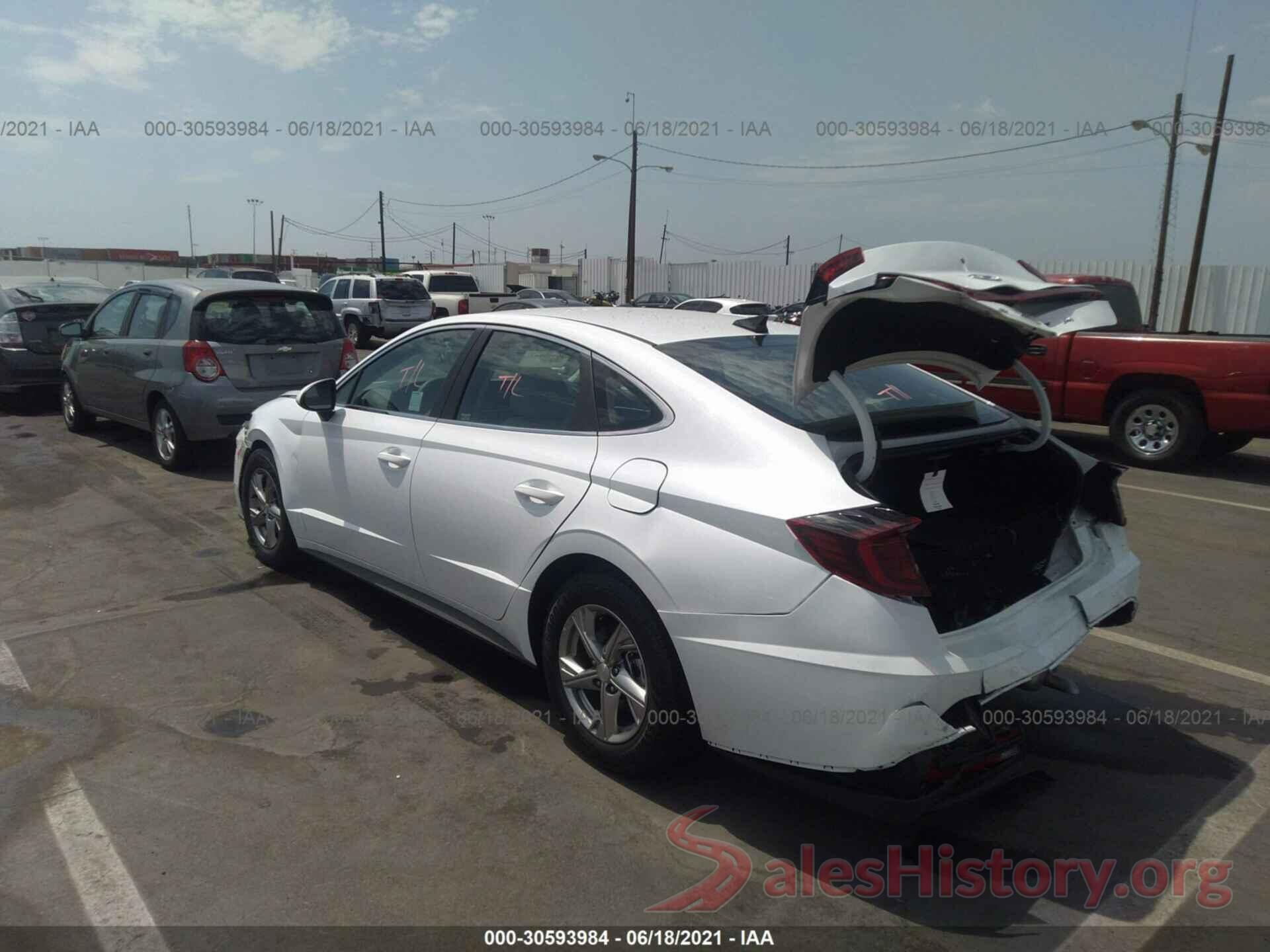 5NPEG4JAXMH105282 2021 HYUNDAI SONATA