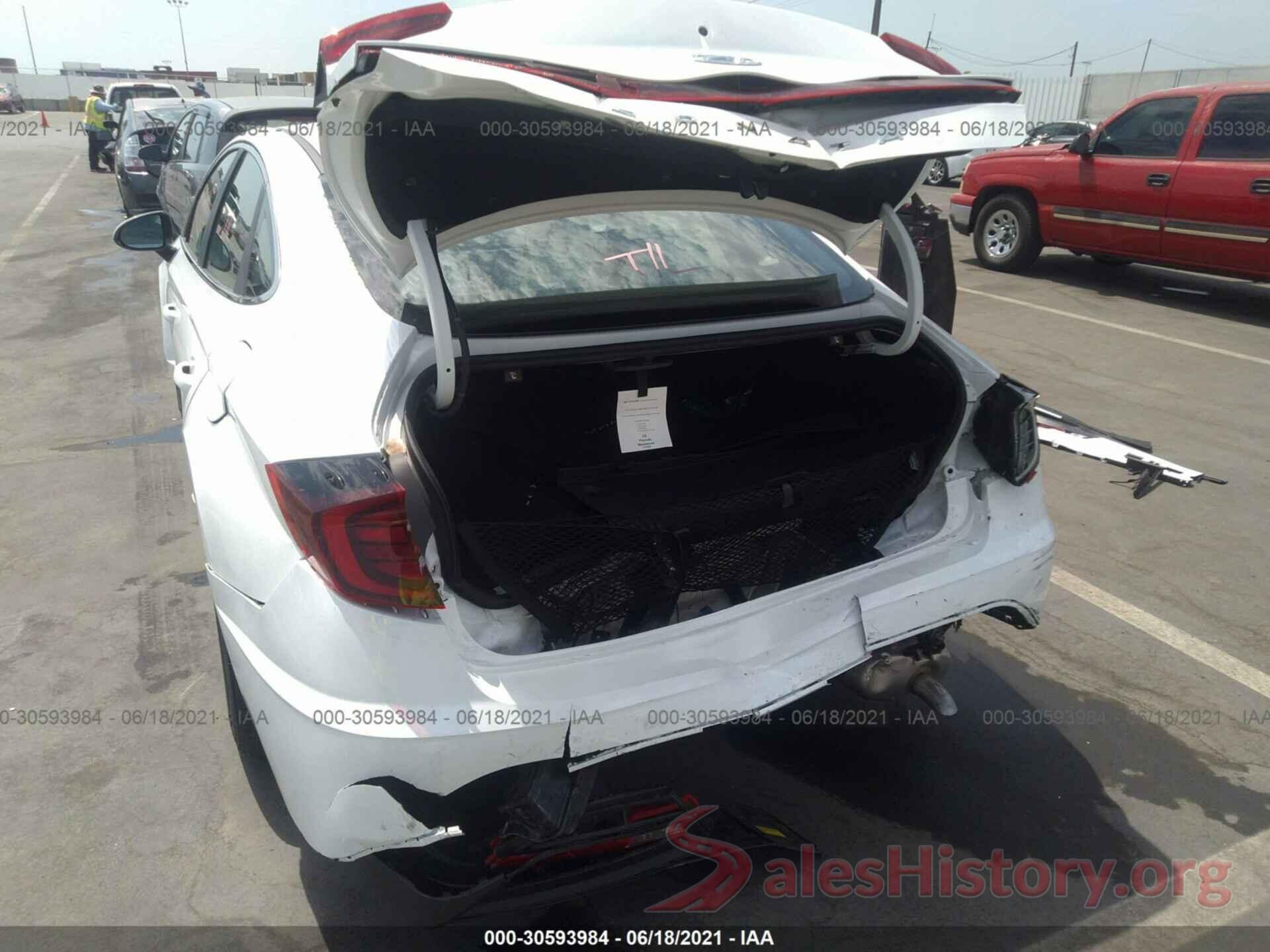 5NPEG4JAXMH105282 2021 HYUNDAI SONATA