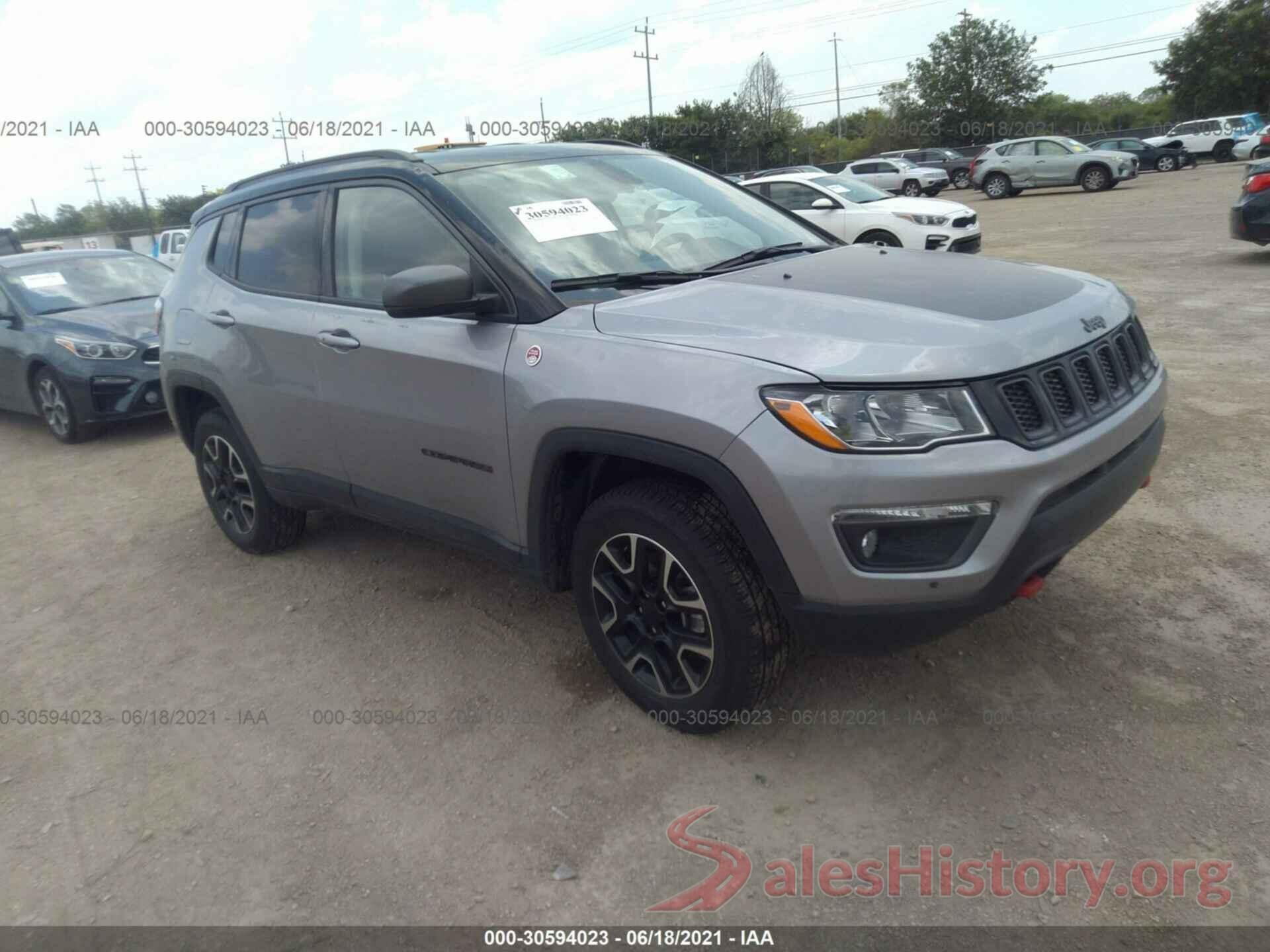 3C4NJDDB4LT208153 2020 JEEP COMPASS