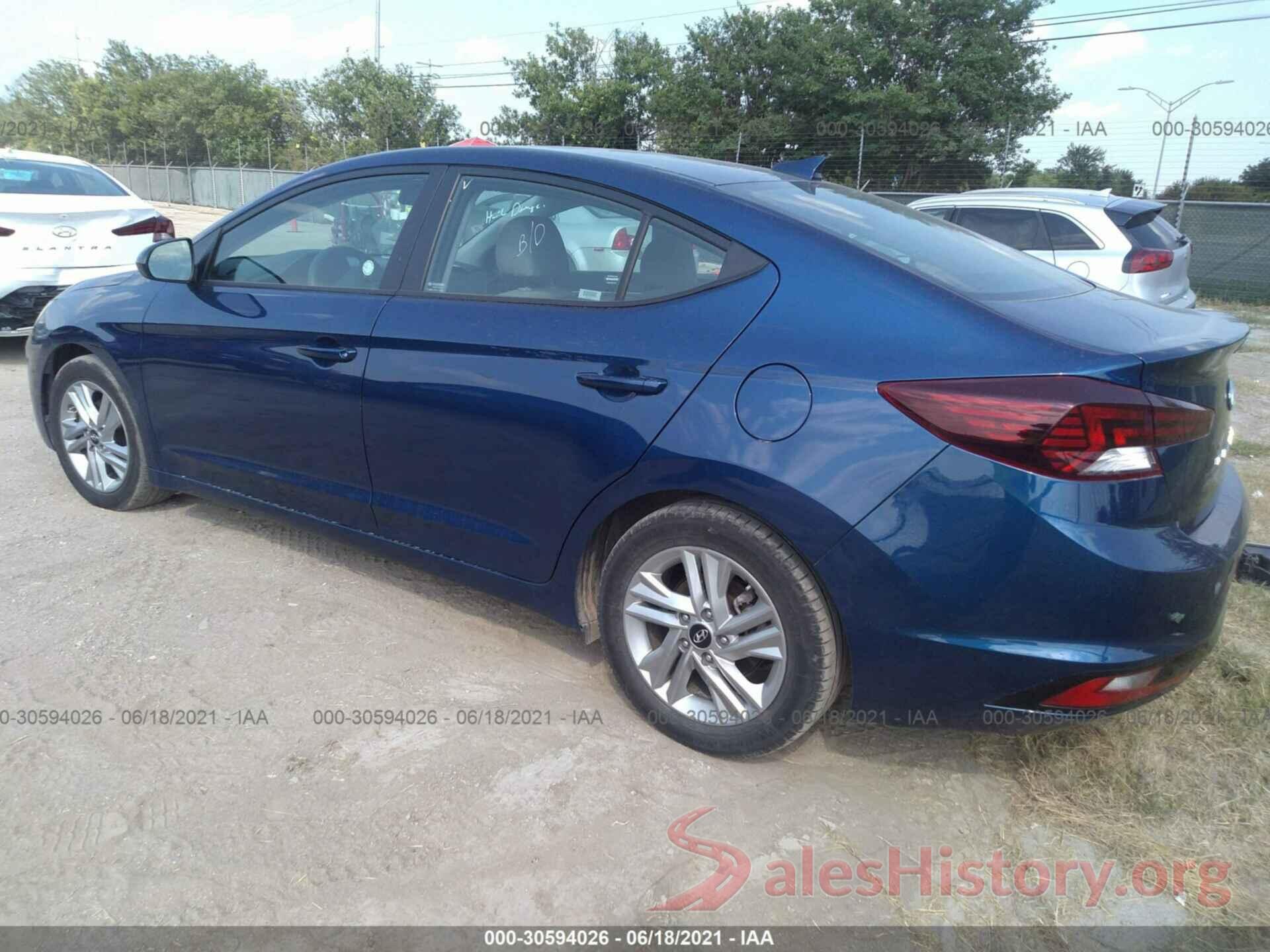 5NPD84LF4LH585187 2020 HYUNDAI ELANTRA