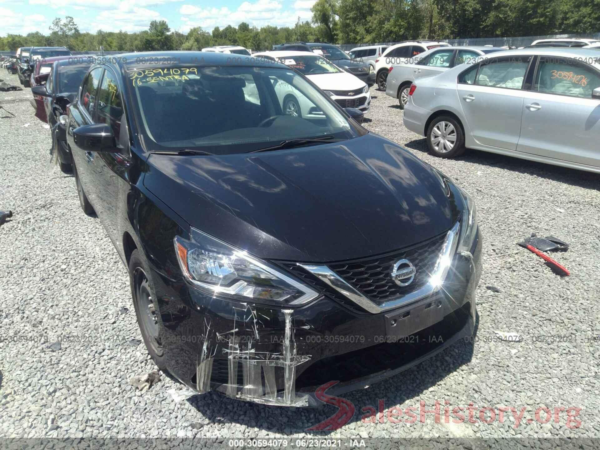 3N1AB7AP3GY332844 2016 NISSAN SENTRA