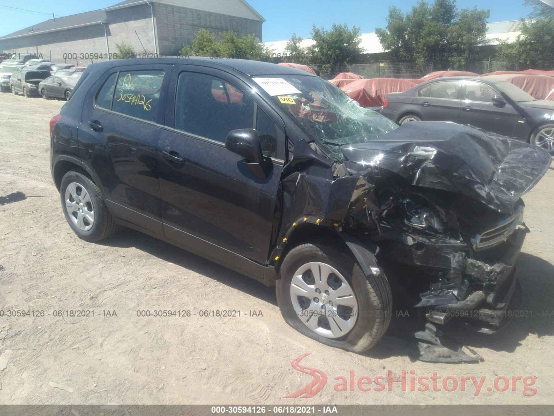 KL7CJKSB7GB621364 2016 CHEVROLET TRAX