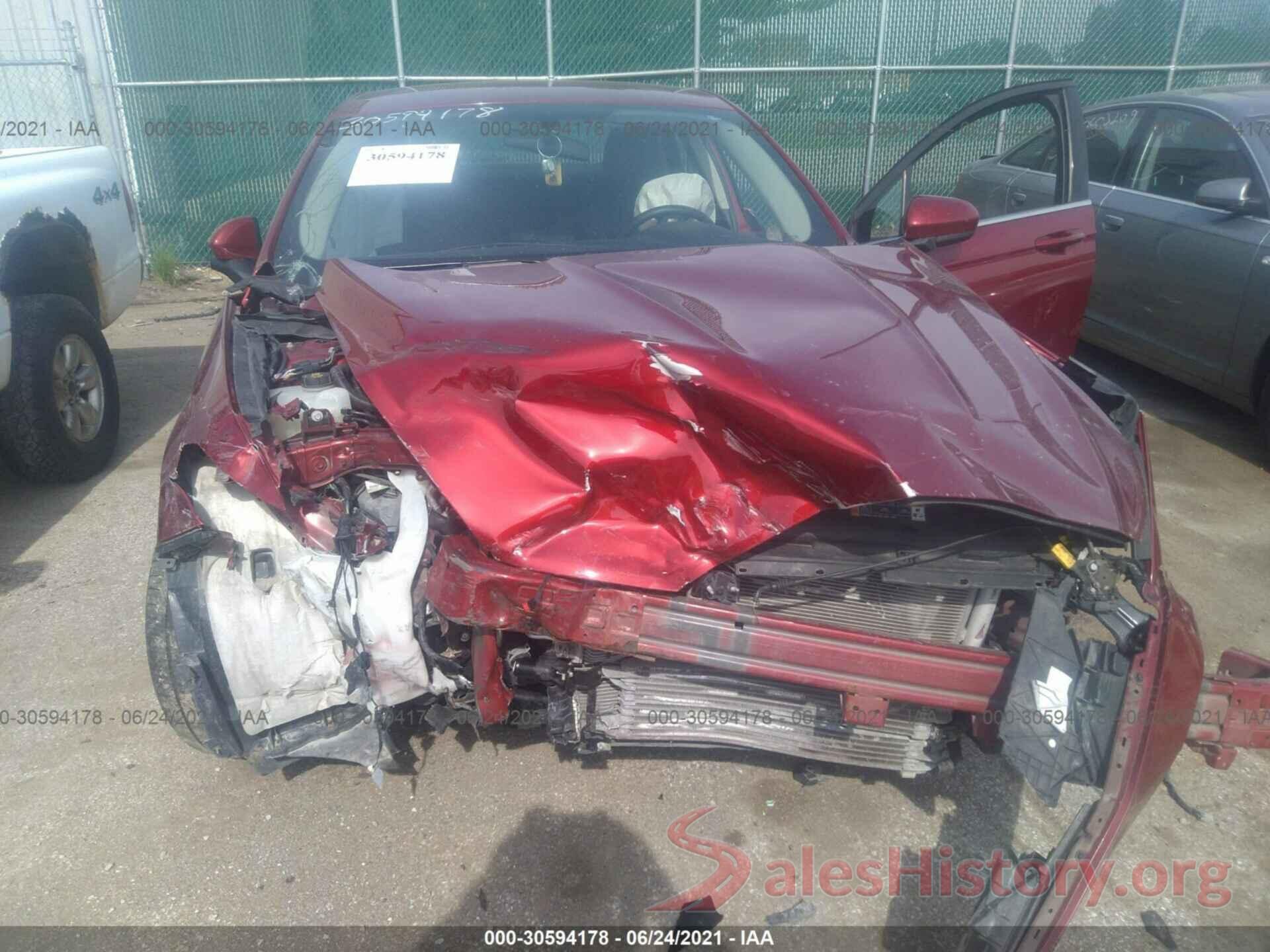 3FA6P0LU7JR120258 2018 FORD FUSION HYBRID