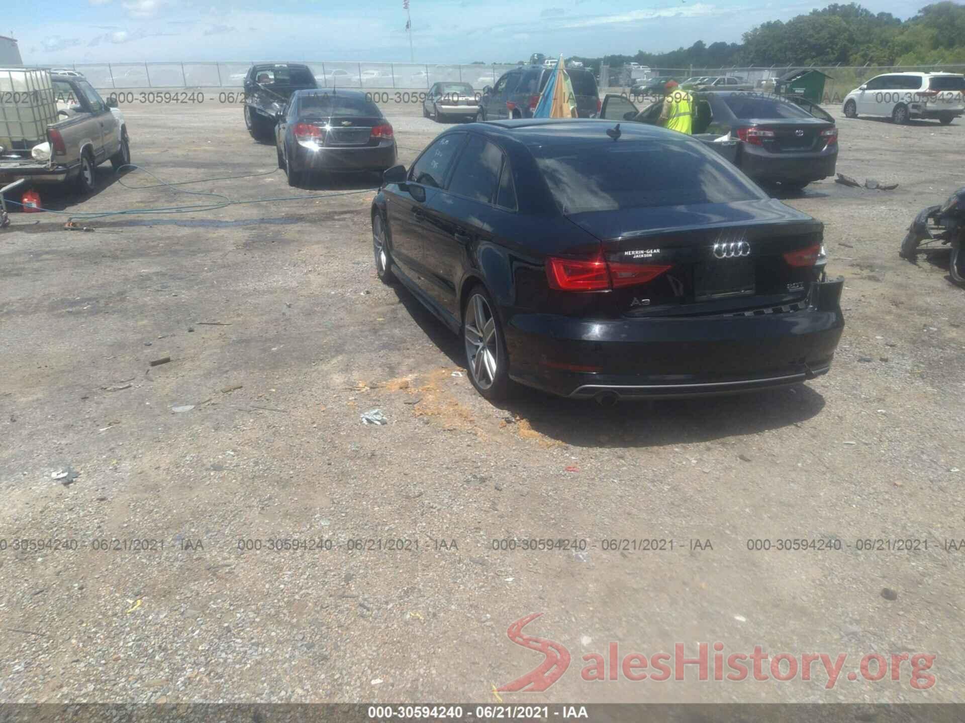 WAUB8GFF8G1109152 2016 AUDI A3