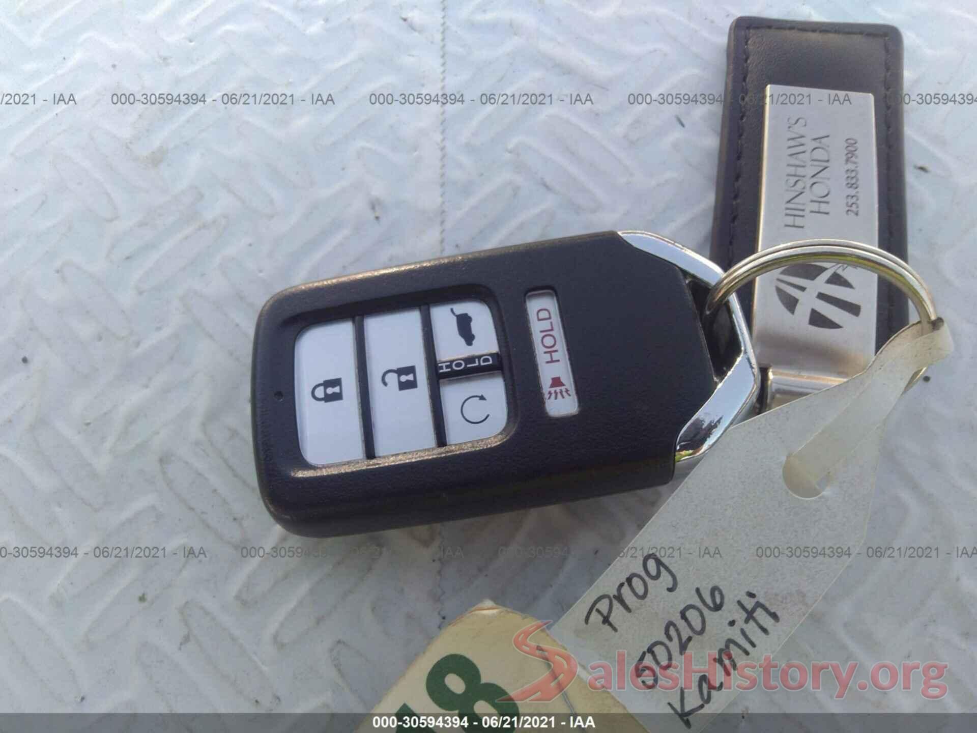 5J6RW2H87KA021589 2019 HONDA CR-V