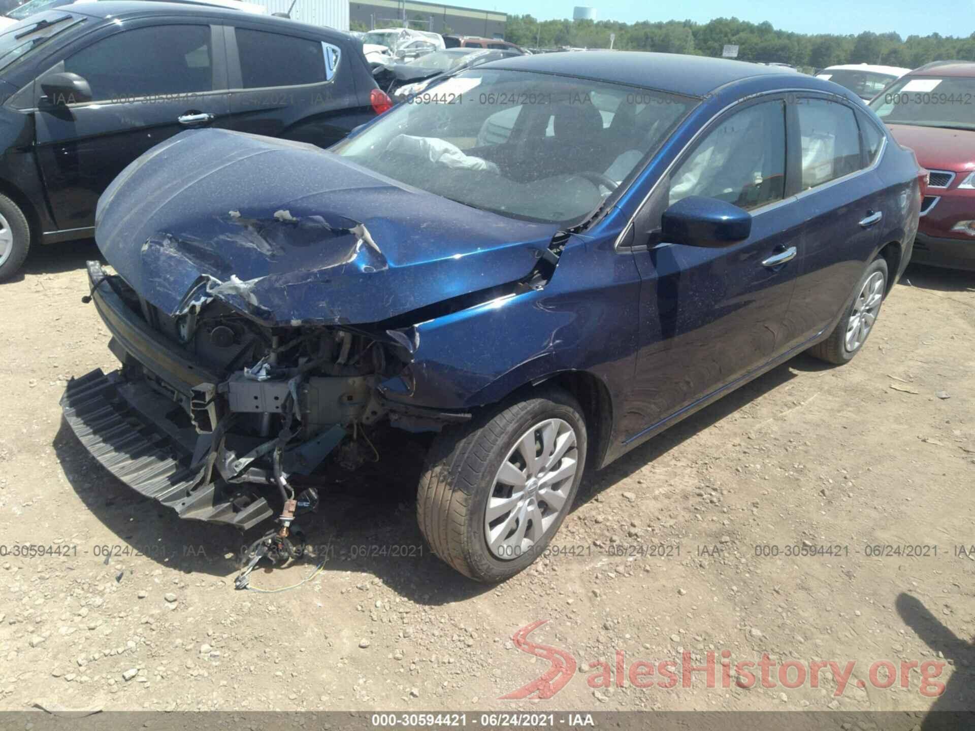 3N1AB7AP0GL650322 2016 NISSAN SENTRA