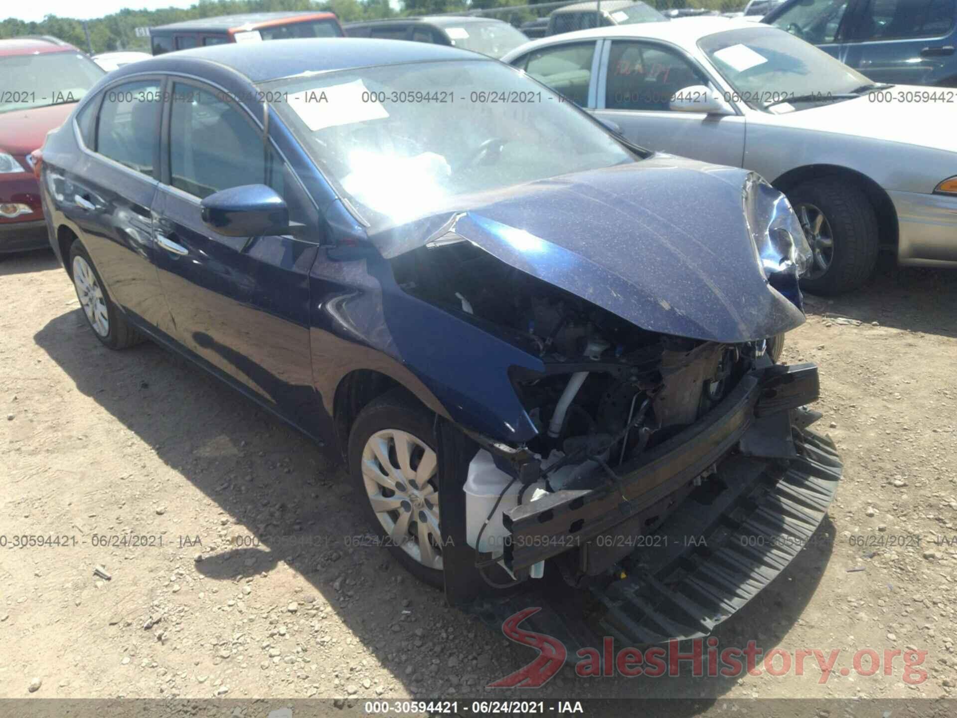 3N1AB7AP0GL650322 2016 NISSAN SENTRA