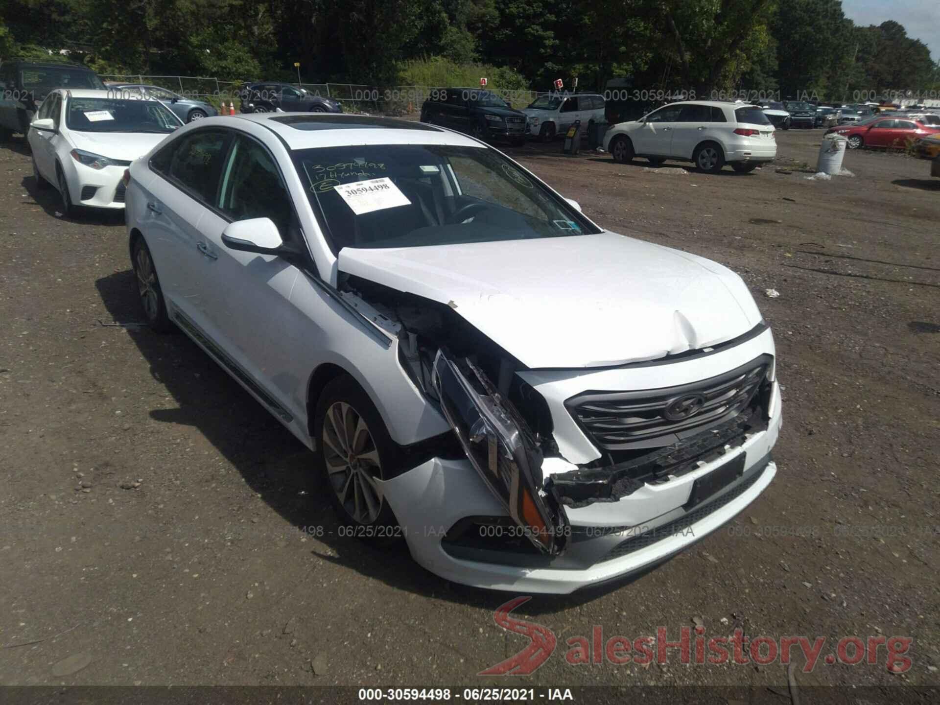 5NPE34AF0HH536095 2017 HYUNDAI SONATA