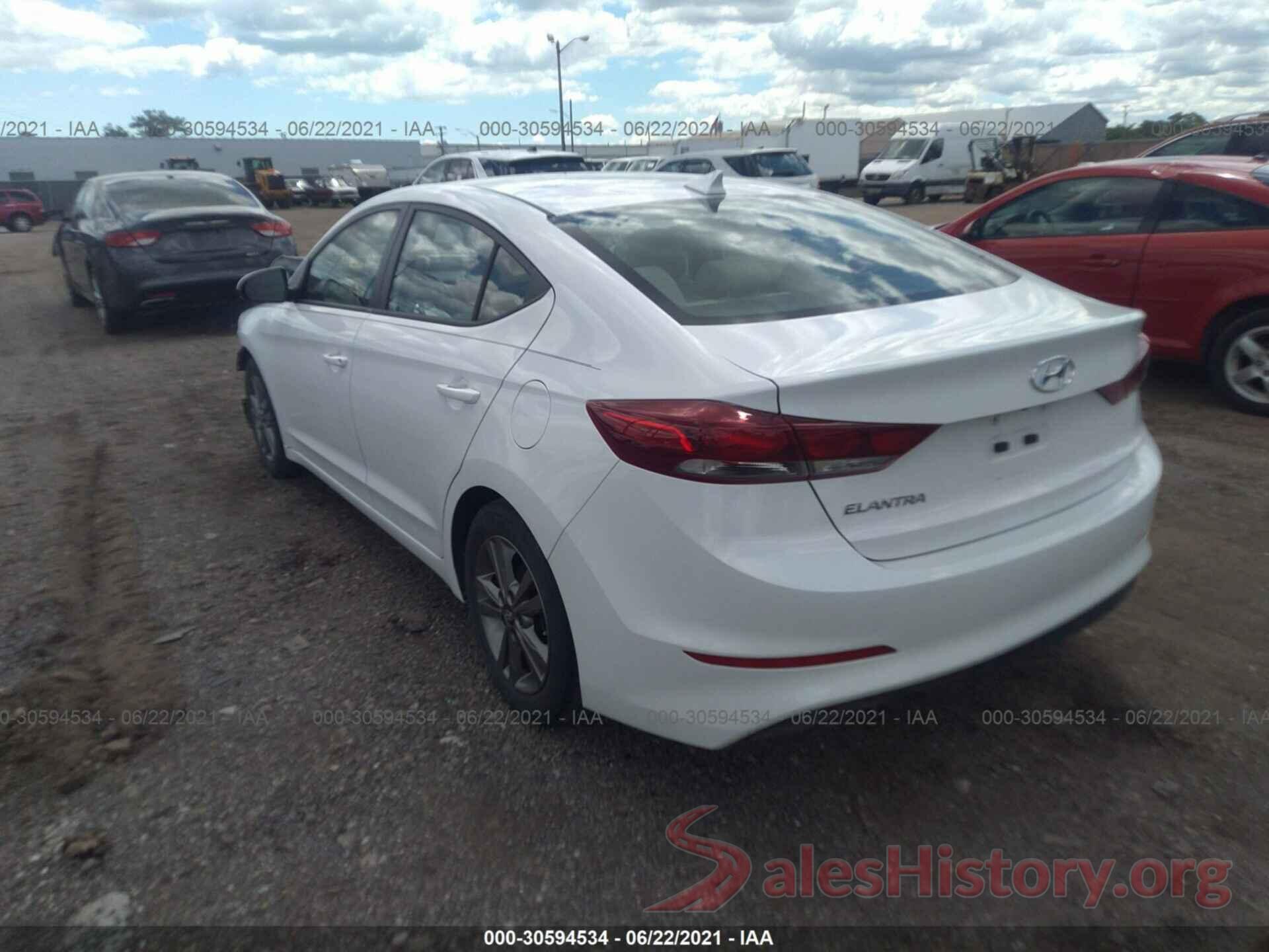 5NPD84LF4JH287204 2018 HYUNDAI ELANTRA