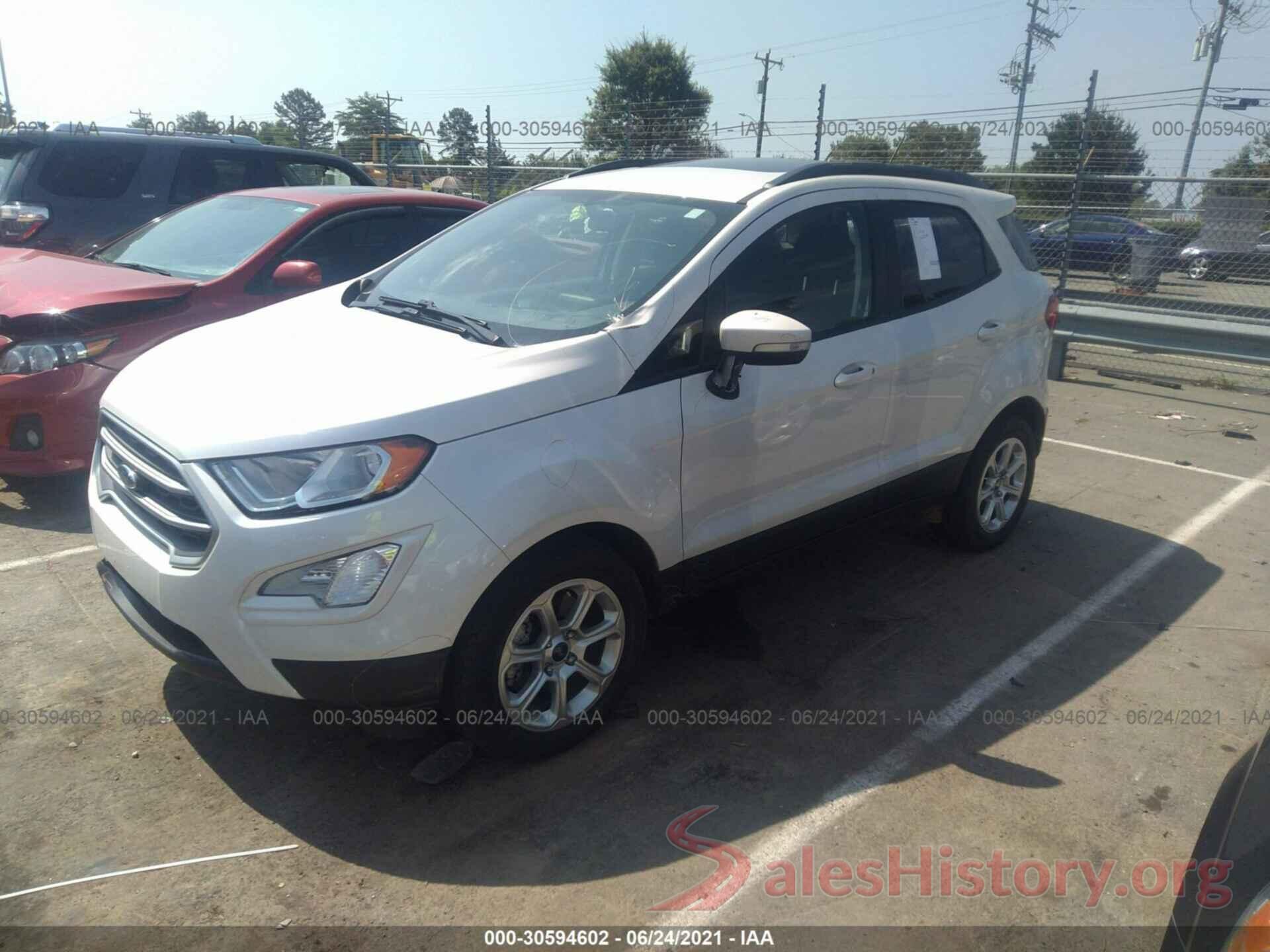 MAJ3P1TE2JC184434 2018 FORD ECOSPORT