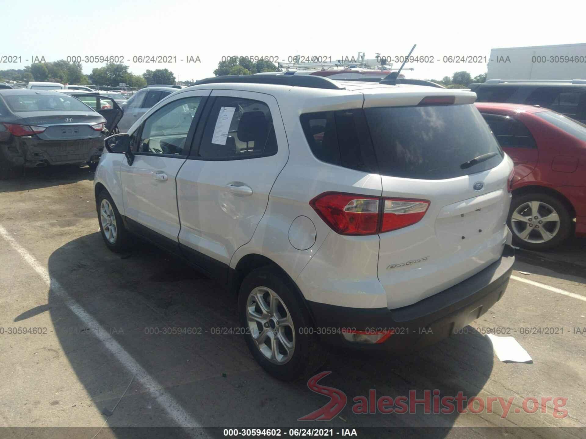 MAJ3P1TE2JC184434 2018 FORD ECOSPORT