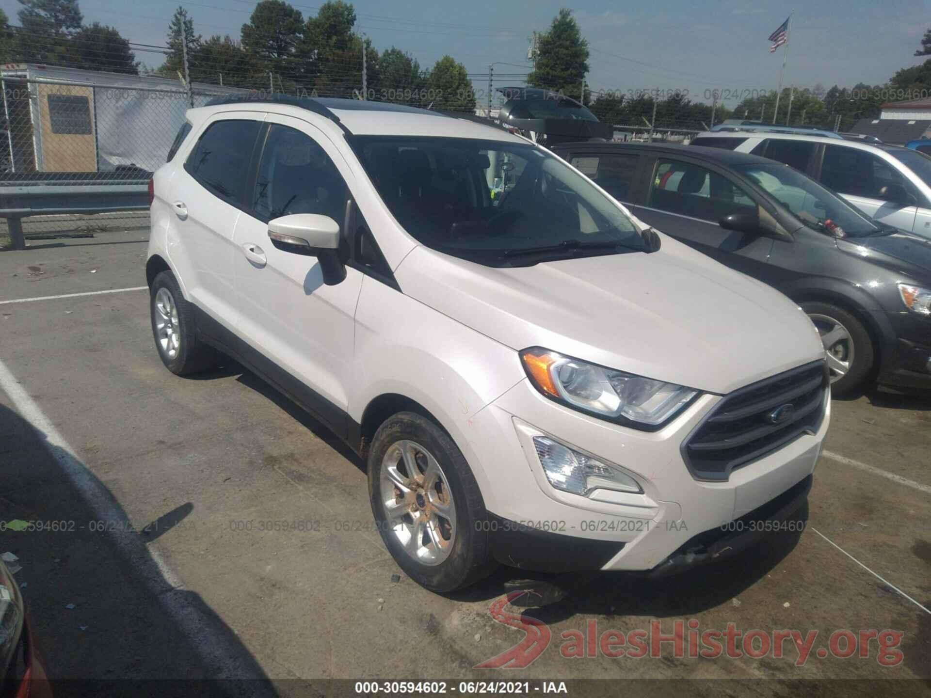 MAJ3P1TE2JC184434 2018 FORD ECOSPORT