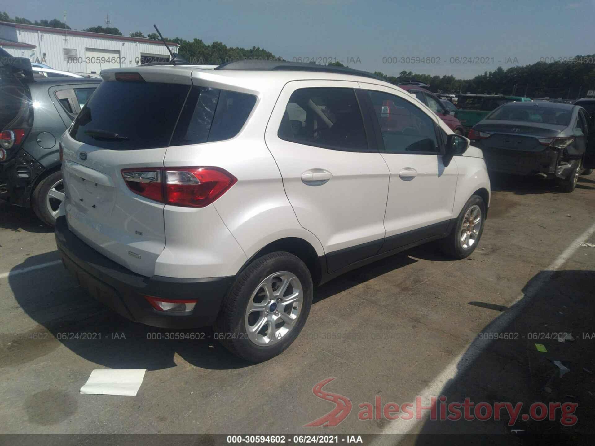 MAJ3P1TE2JC184434 2018 FORD ECOSPORT