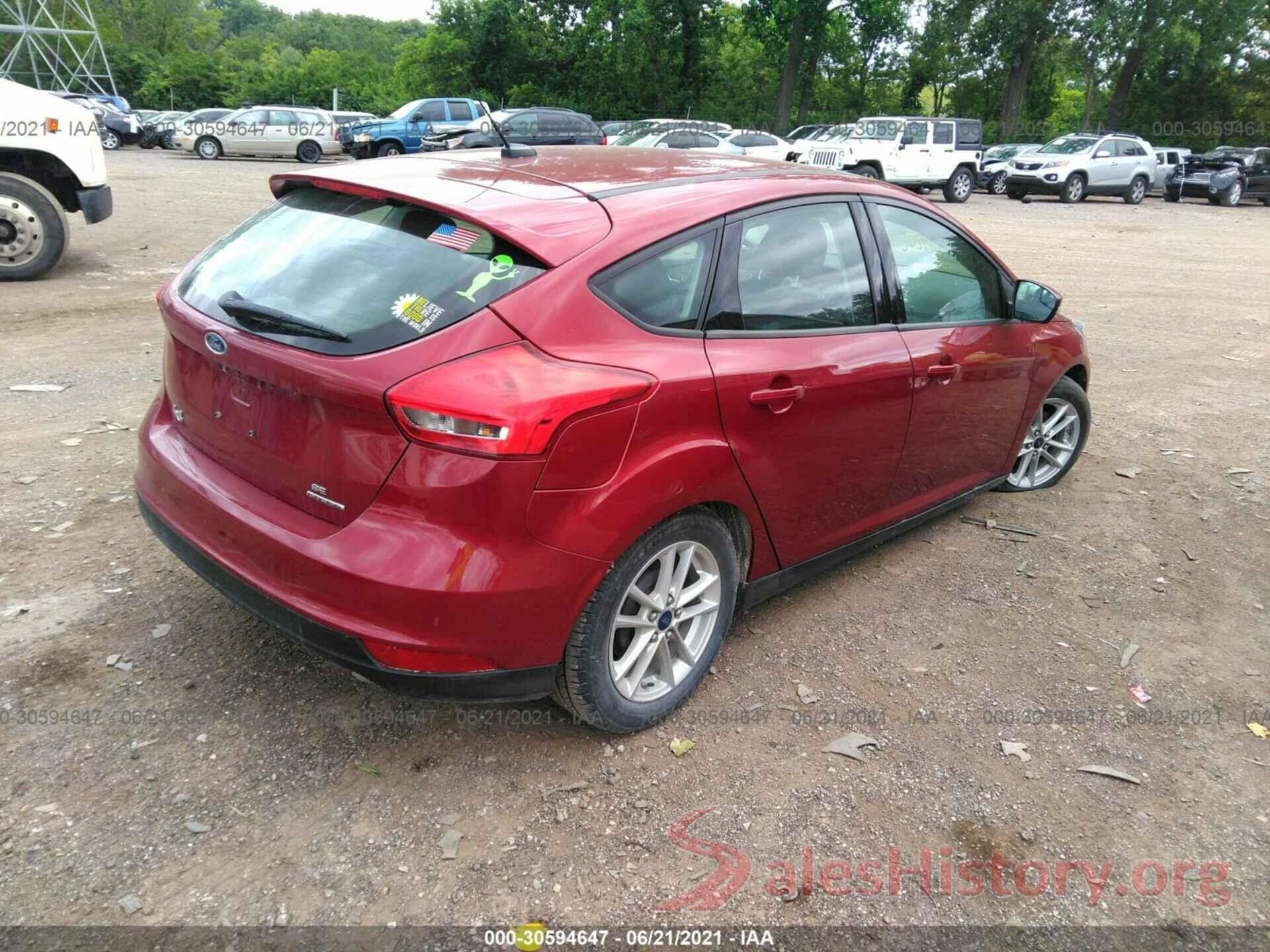 1FADP3K21GL242940 2016 FORD FOCUS