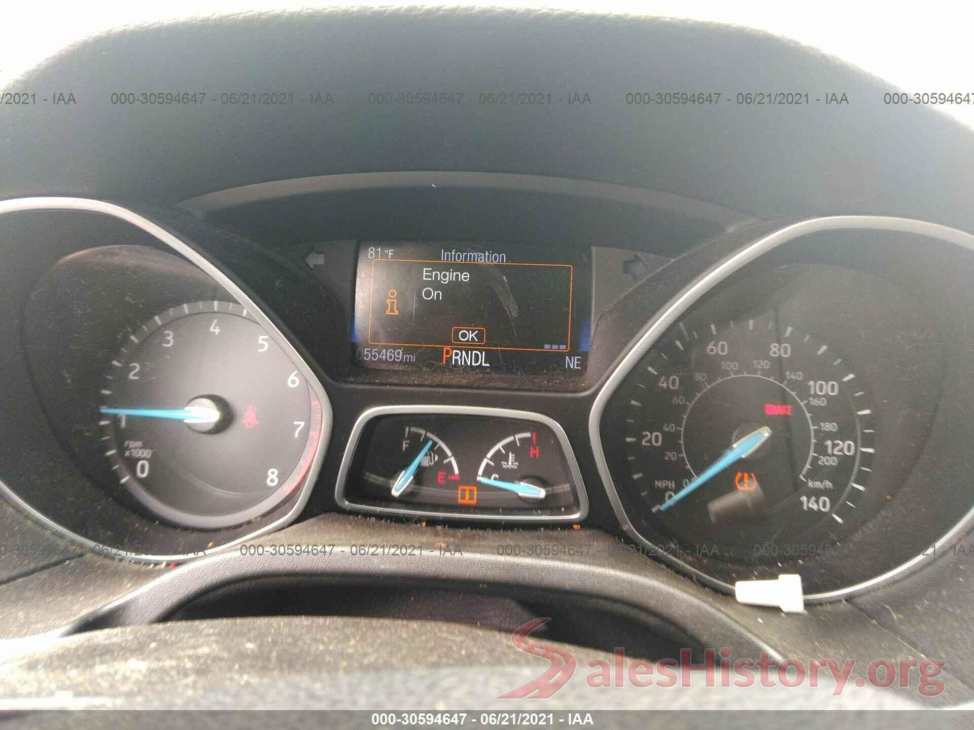 1FADP3K21GL242940 2016 FORD FOCUS