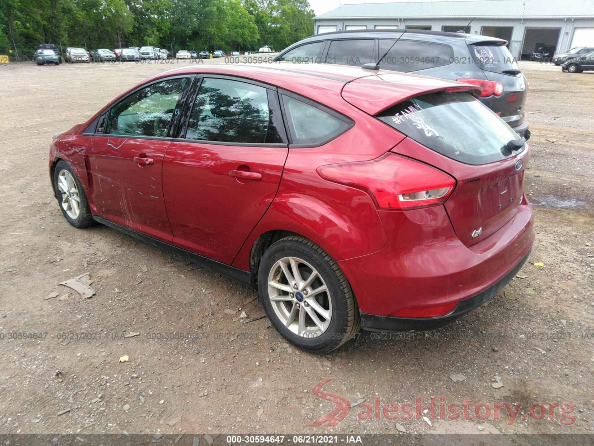 1FADP3K21GL242940 2016 FORD FOCUS