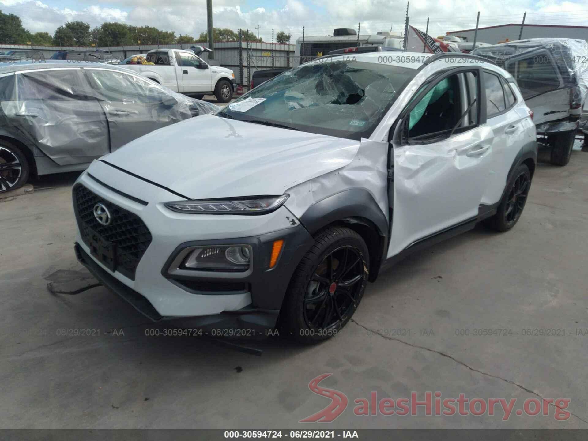 KM8K63A58MU681666 2021 HYUNDAI KONA