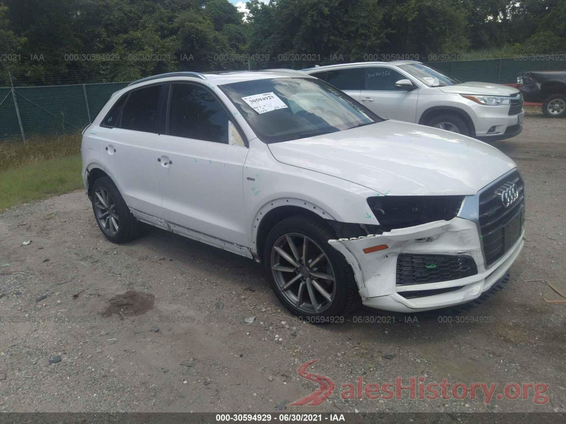 WA1ECCFS7JR022074 2018 AUDI Q3