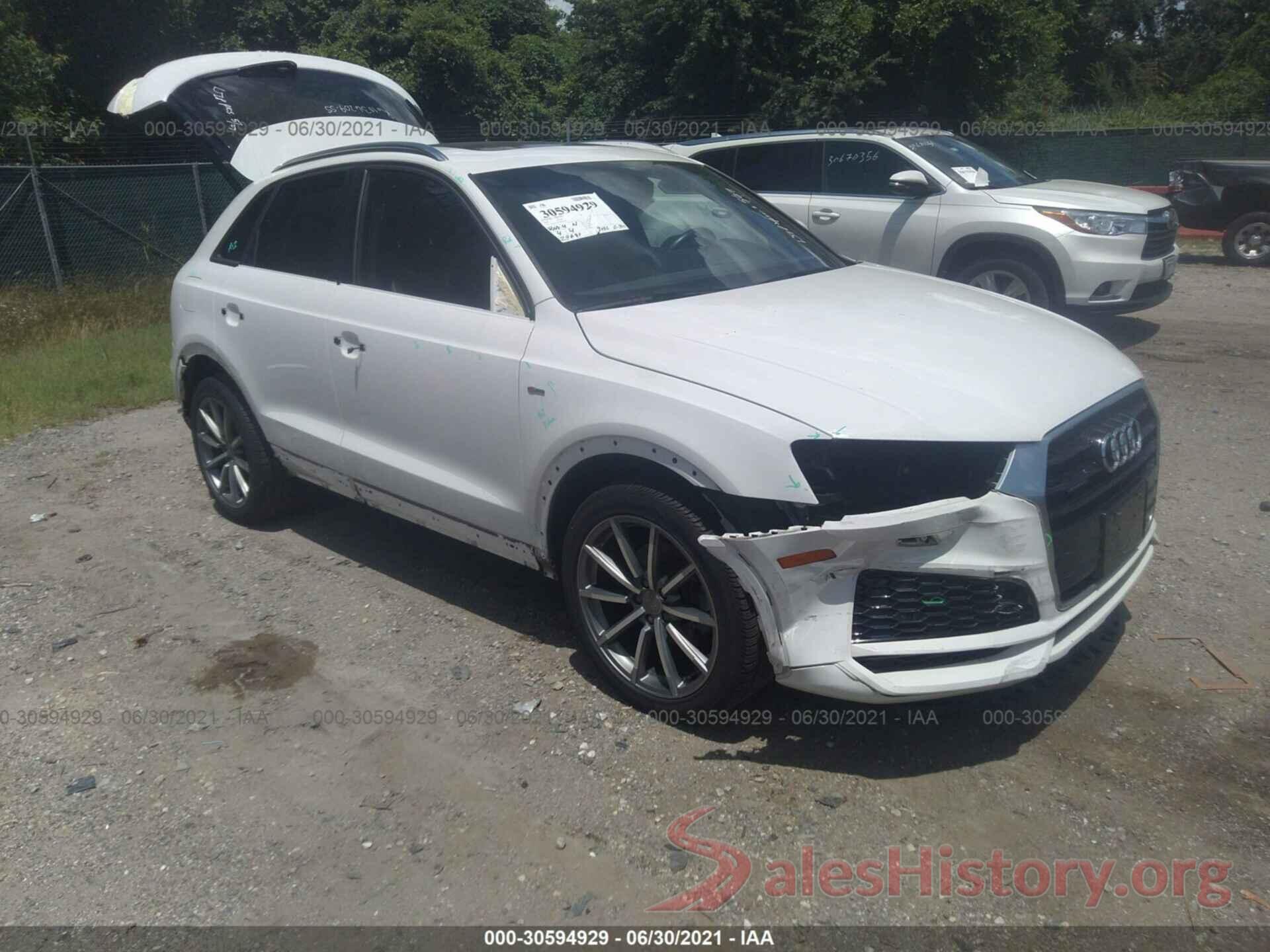 WA1ECCFS7JR022074 2018 AUDI Q3