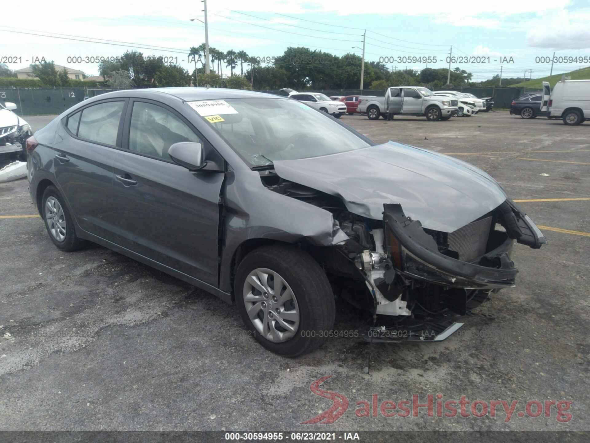 KMHD74LF3KU864844 2019 HYUNDAI ELANTRA