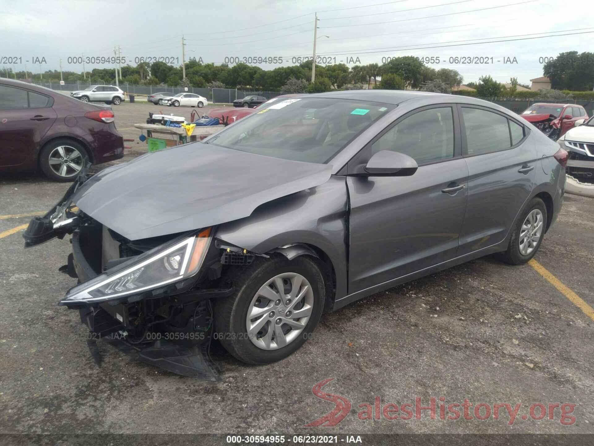 KMHD74LF3KU864844 2019 HYUNDAI ELANTRA